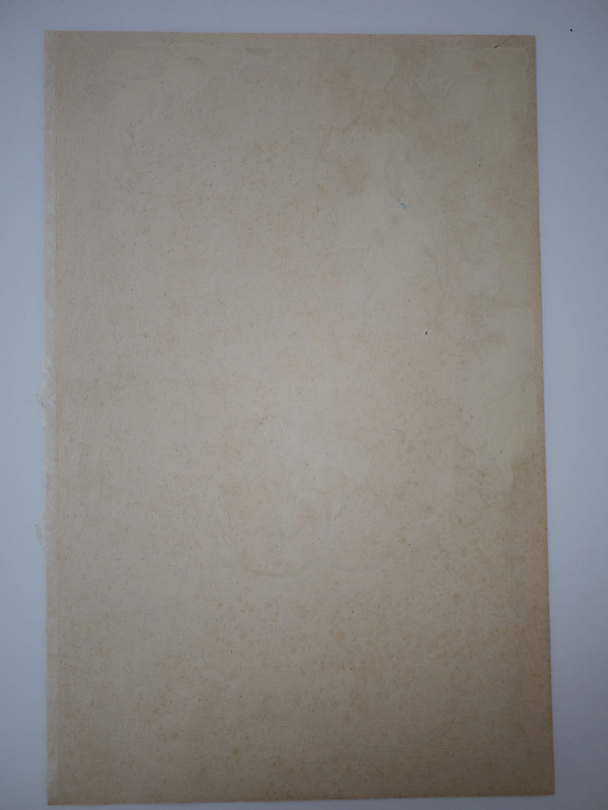 1931, Japanese antique woodblock print, Sakai Hoitsu, "Album of Hundred Flowers by Artists of Rinpa School, Campsis grandiflora"