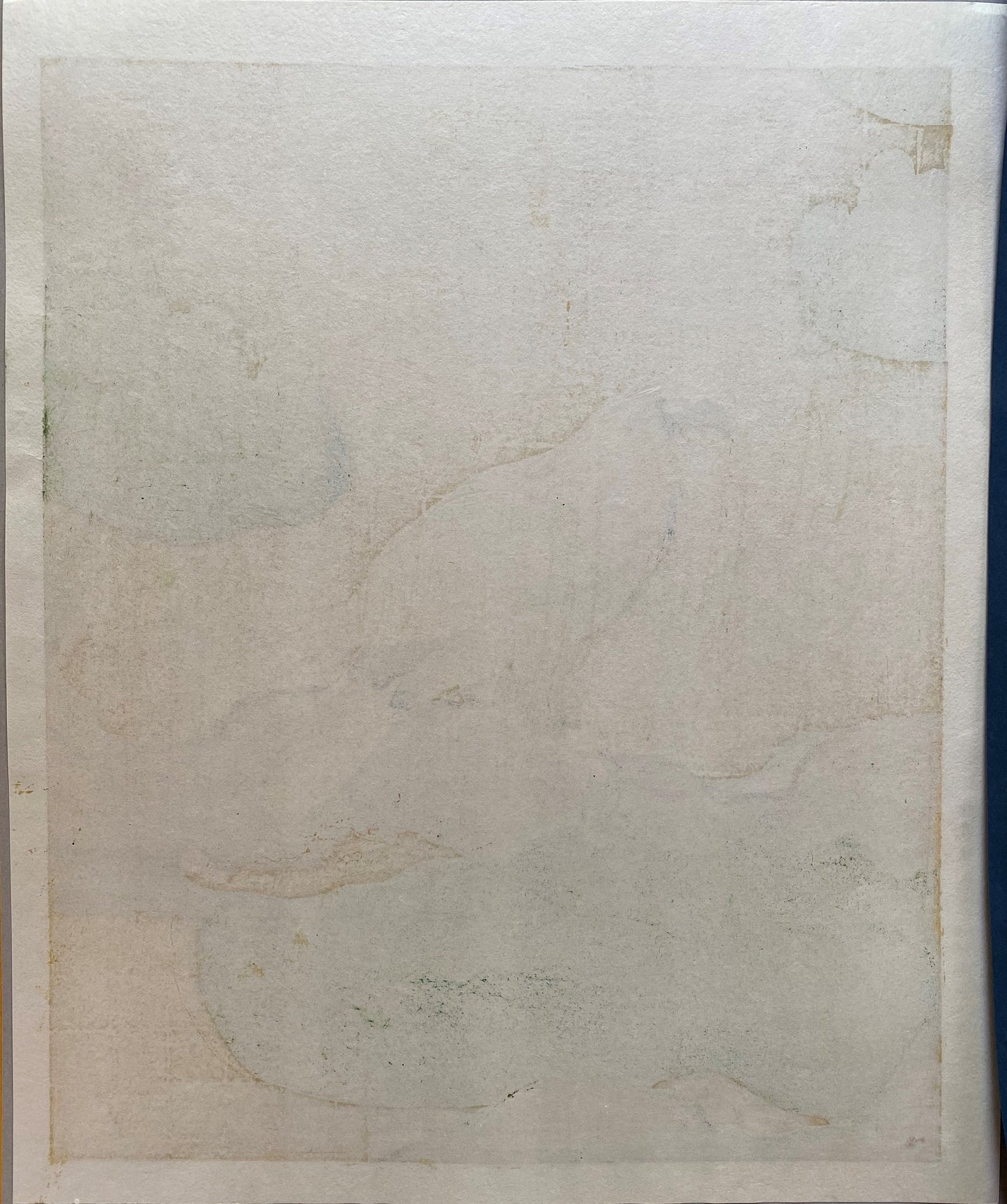 Japanese woodblock print, Kano Tanyu, Large size.