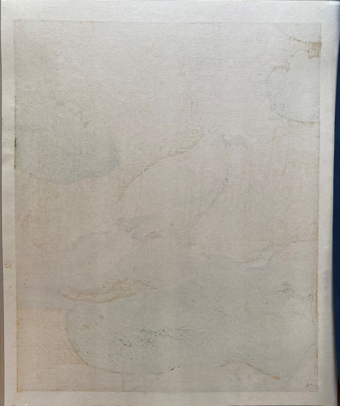 Japanese woodblock print, Kano Tanyu, Large size.