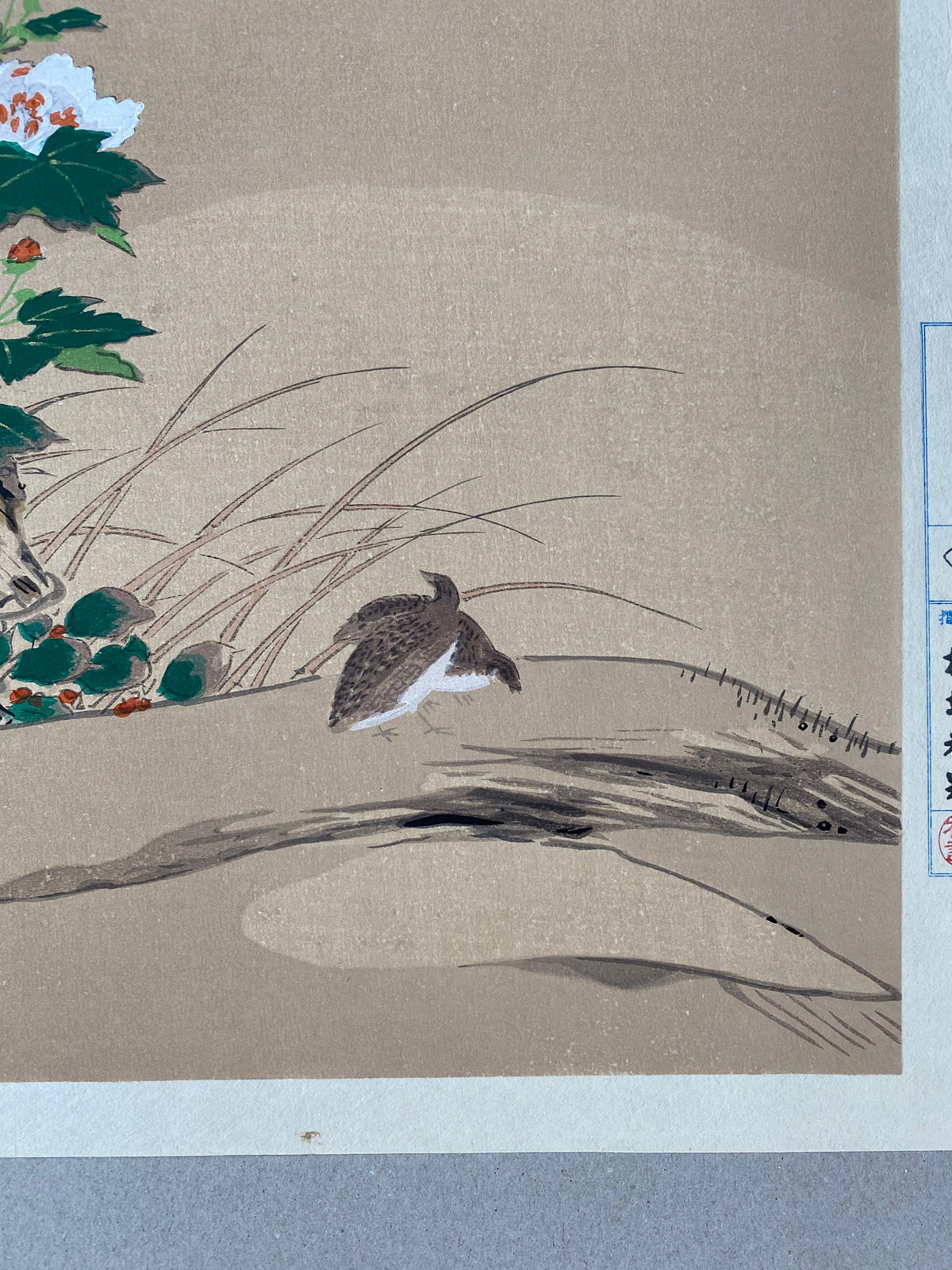 Japanese woodblock print, Kano Sanraku, Large size.