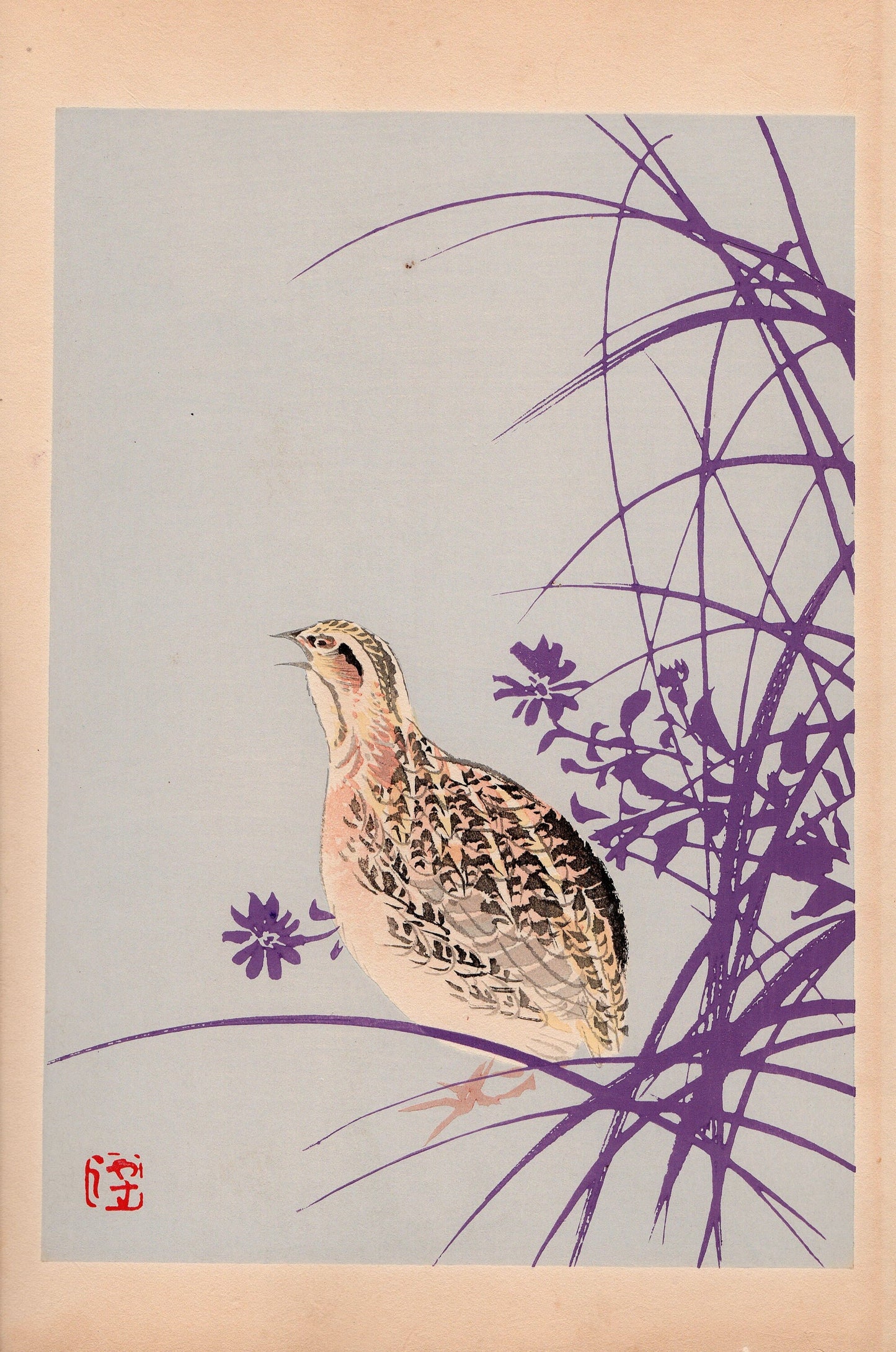 Japanese design, 1934, Yoshida Gyokujo, "Tansai-Gafu"., woodcut print.