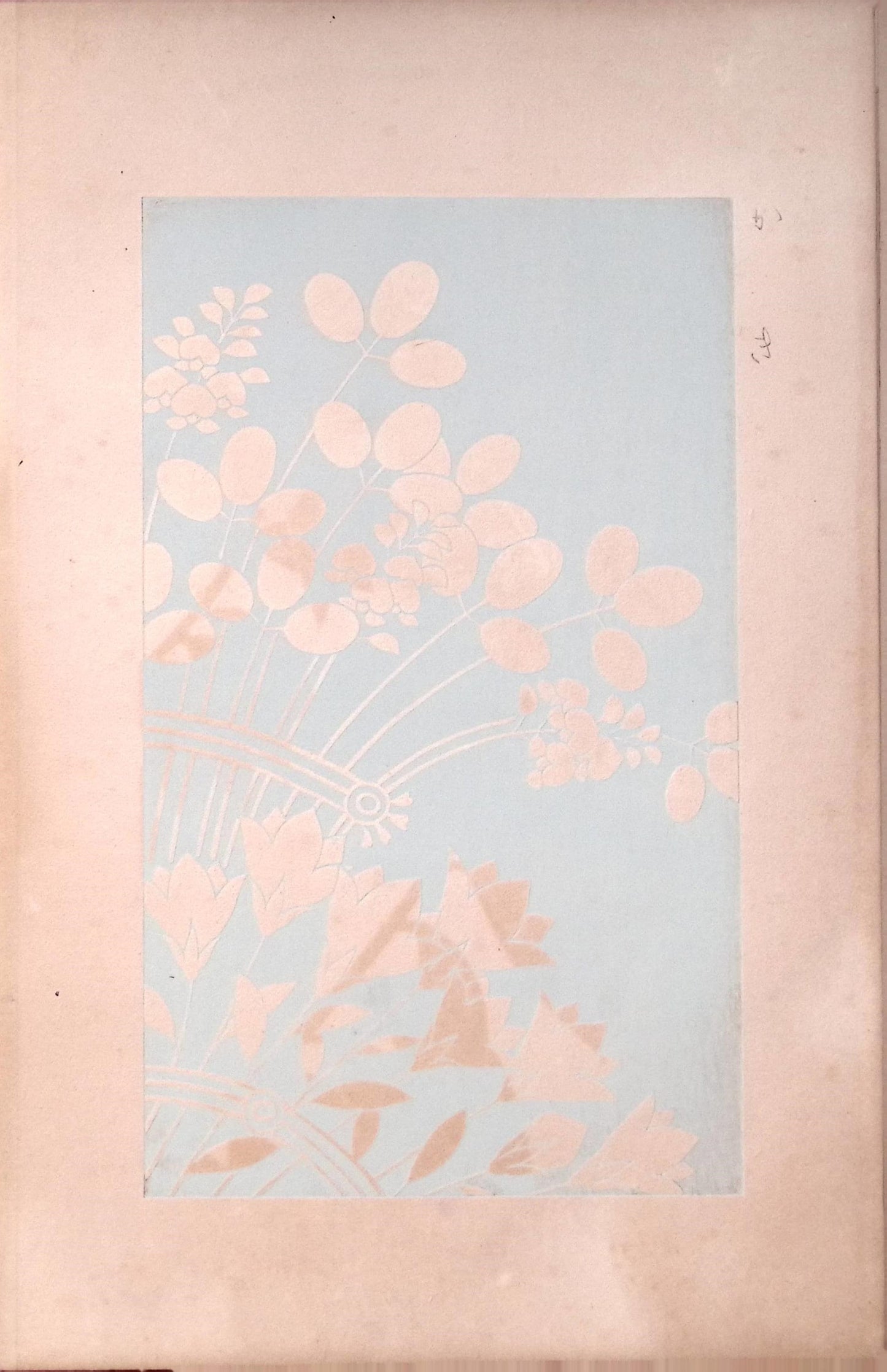 Japanese design, antique, woodcut print, 1932, Kawarazaki Kodo