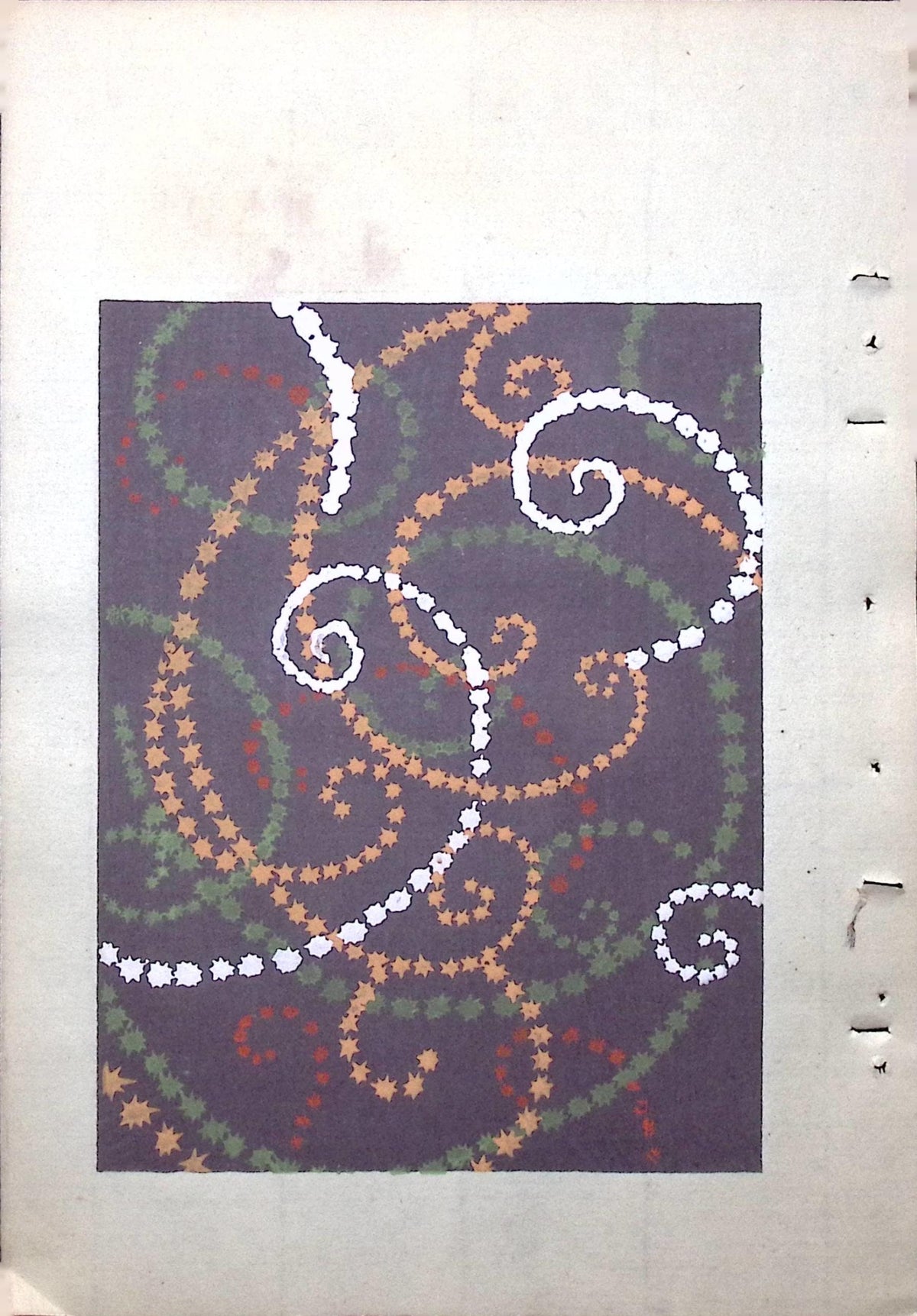 Japanese Antique Original Woodcut Print, Around 1900, Bijutsukai 8