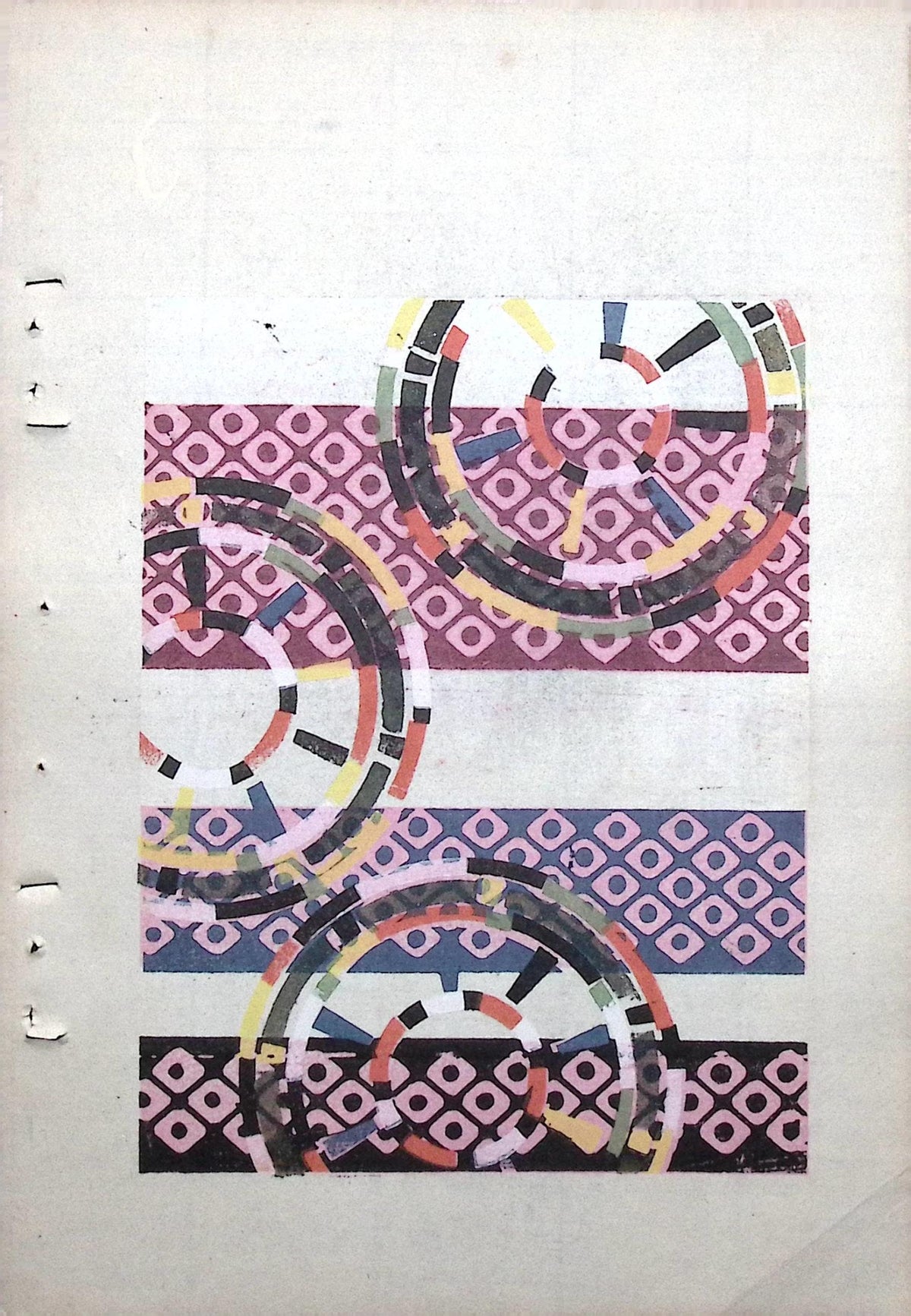 Japanese Antique Original Woodcut Print, Around 1900, Bijutsukai 8