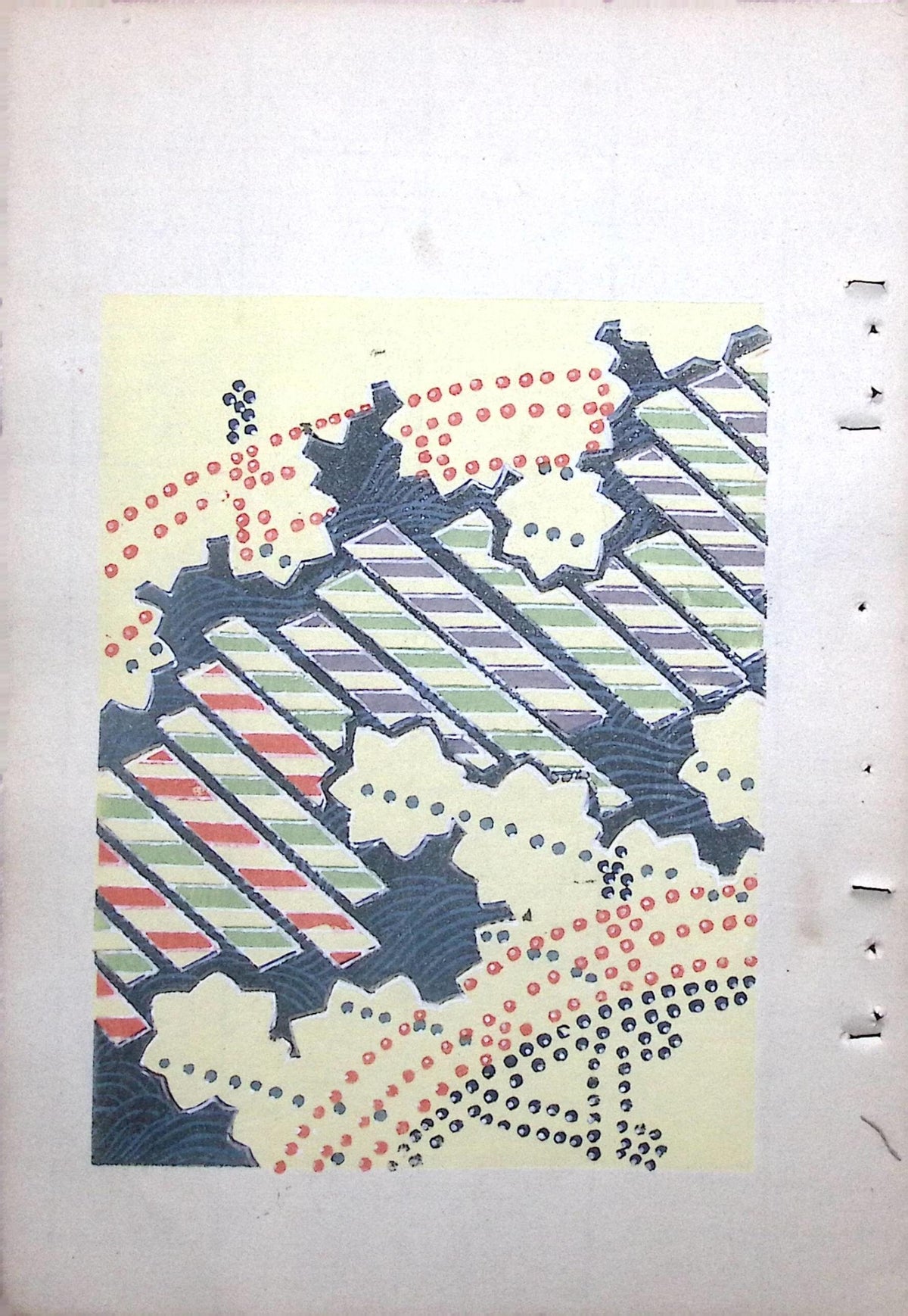 Japanese Antique Original Woodcut Print, Around 1900, Bijutsukai 8