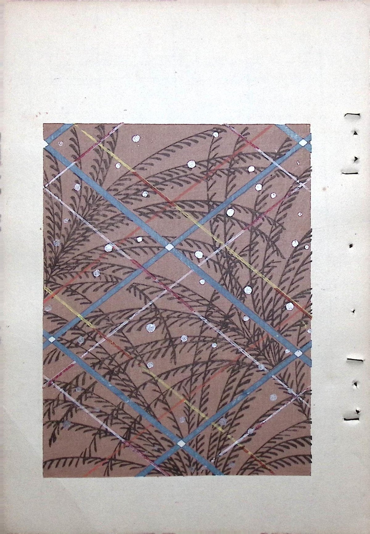 Japanese Antique Original Woodcut Print, Around 1900, Bijutsukai 8