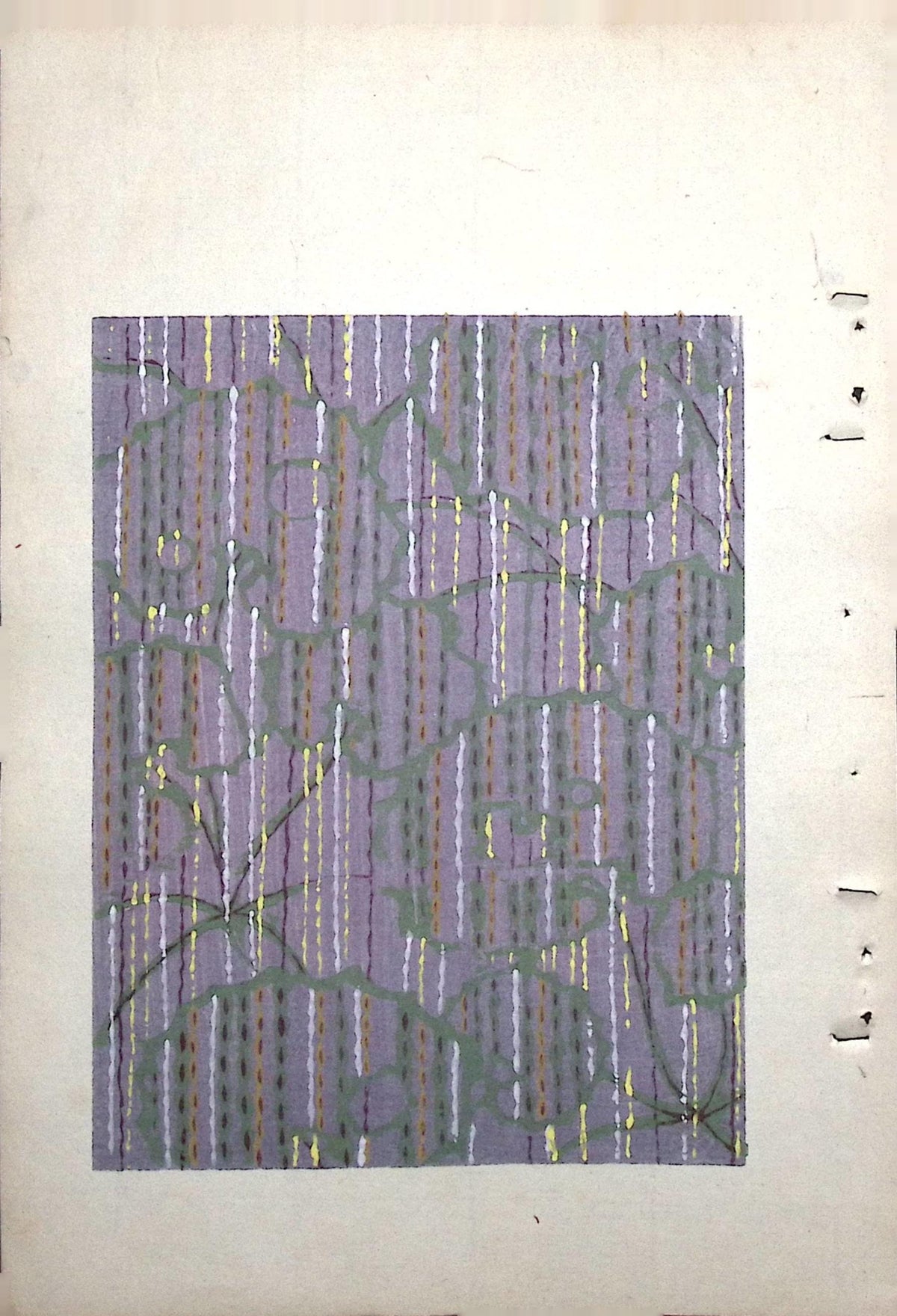 Japanese Antique Original Woodcut Print, Around 1900, Bijutsukai 8
