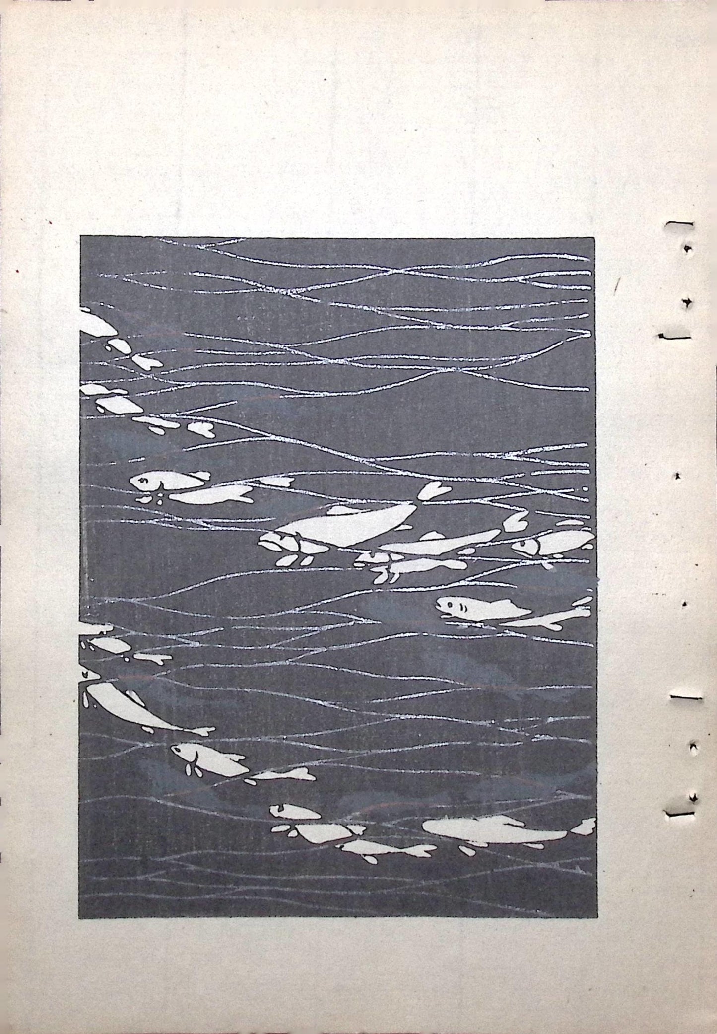 Japanese Antique Original Woodcut Print, Japanese design, Around 1900, Bijutsukai 8, Antique Japanese print, Kimono Design.