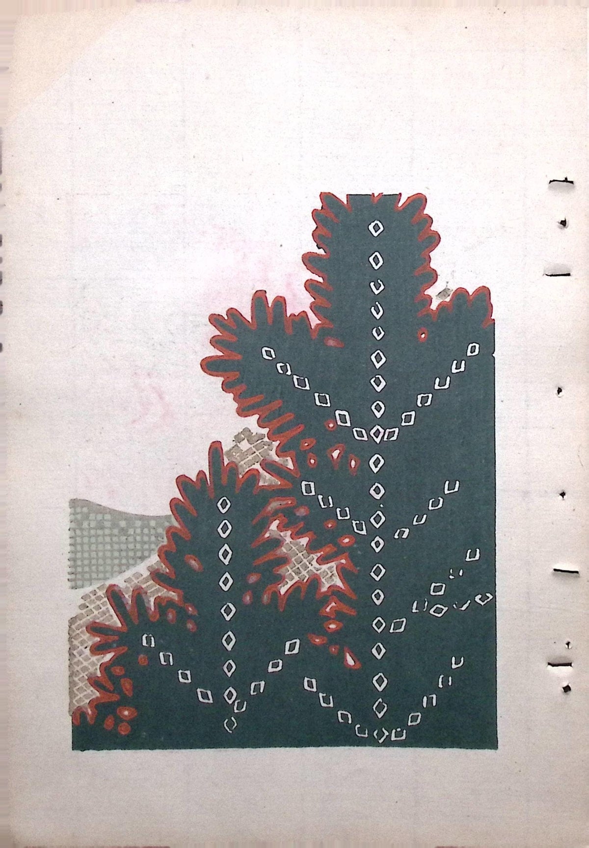 Japanese Antique Original Woodcut Print, Around 1900, Bijutsukai 8