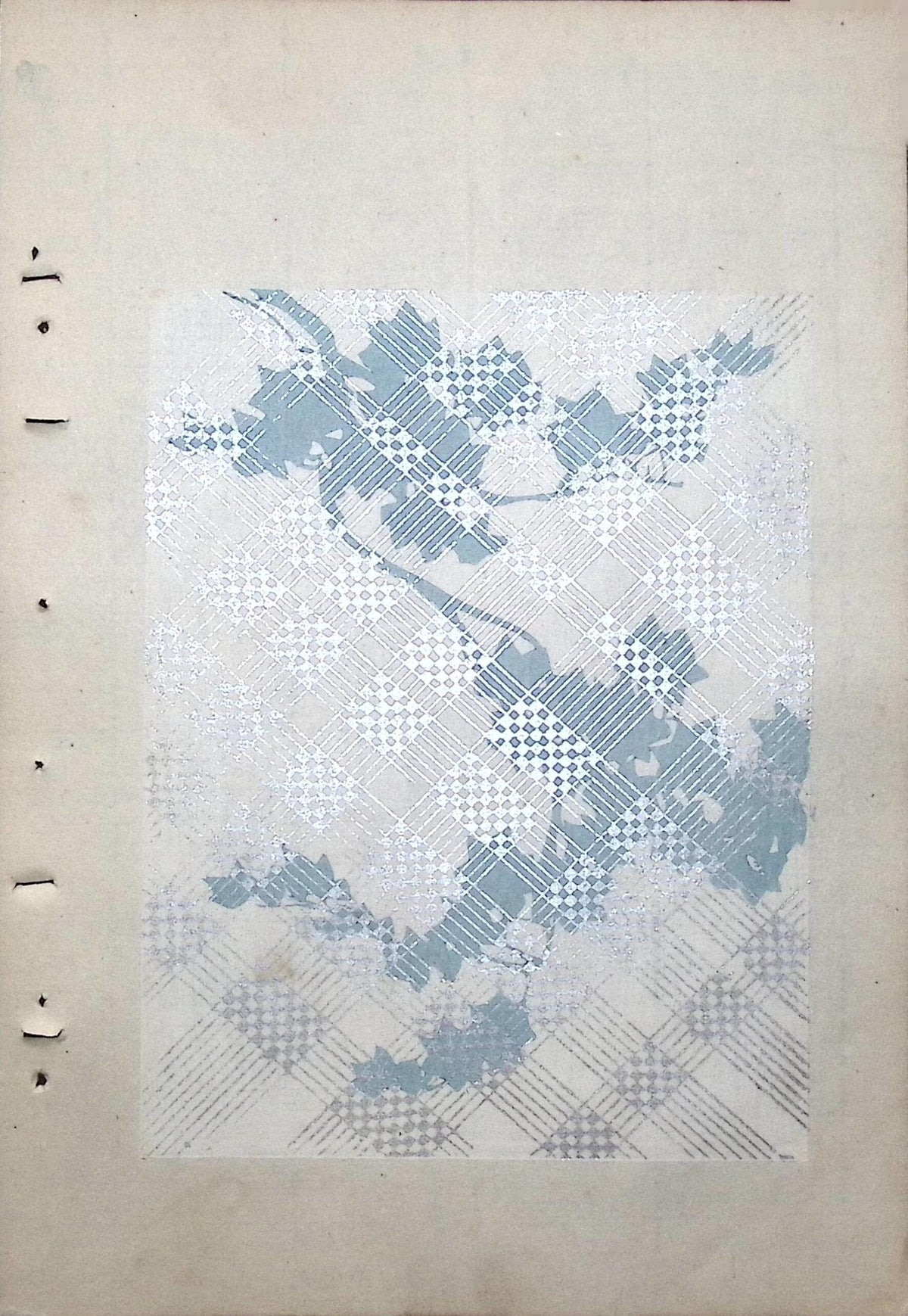 Japanese Antique Original Woodcut Print, Around 1900, Bijutsukai 8