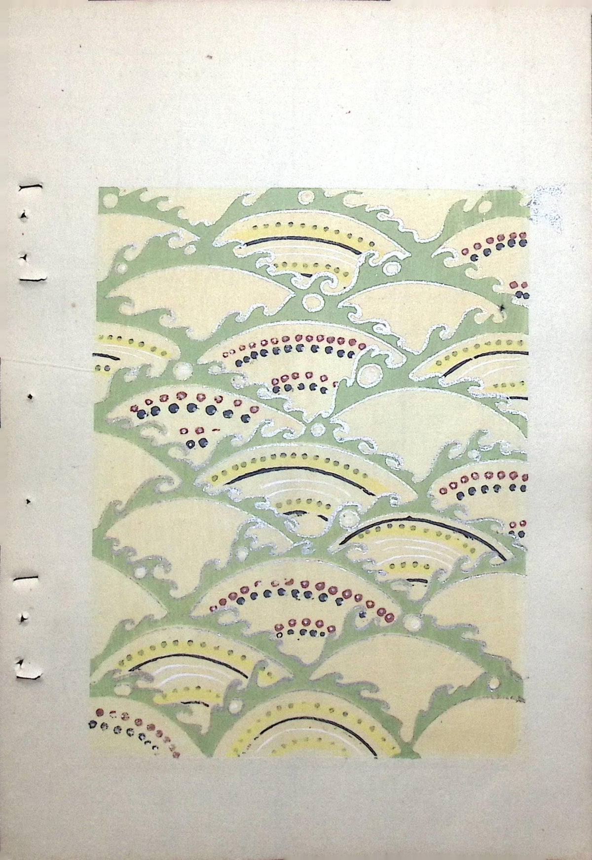 Japanese Antique Original Woodcut Print, Around 1900, Bijutsukai 8