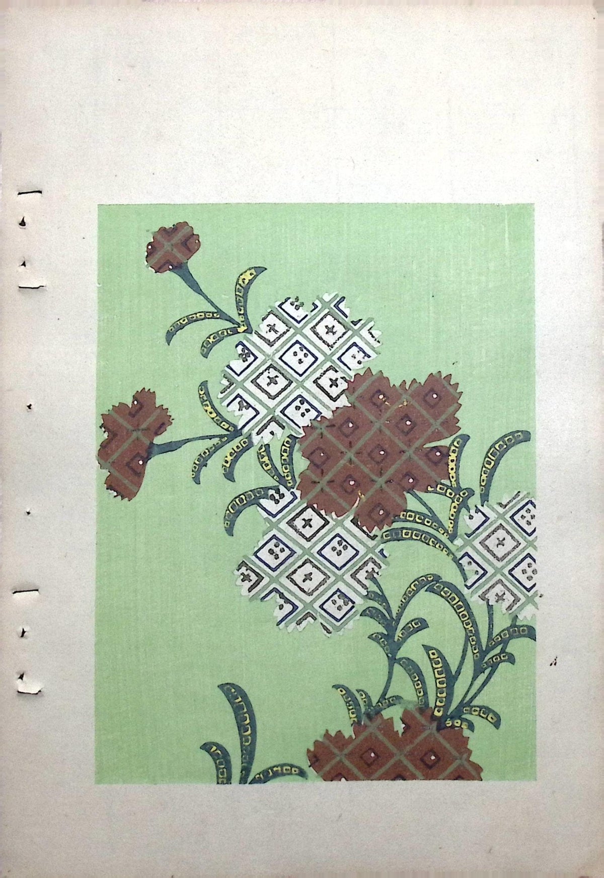 Japanese Antique Original Woodcut Print, Around 1900, Bijutsukai 8