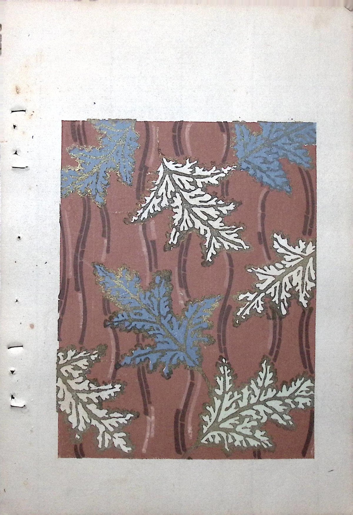 Japanese Antique Original Woodcut Print, Around 1900, Bijutsukai 8