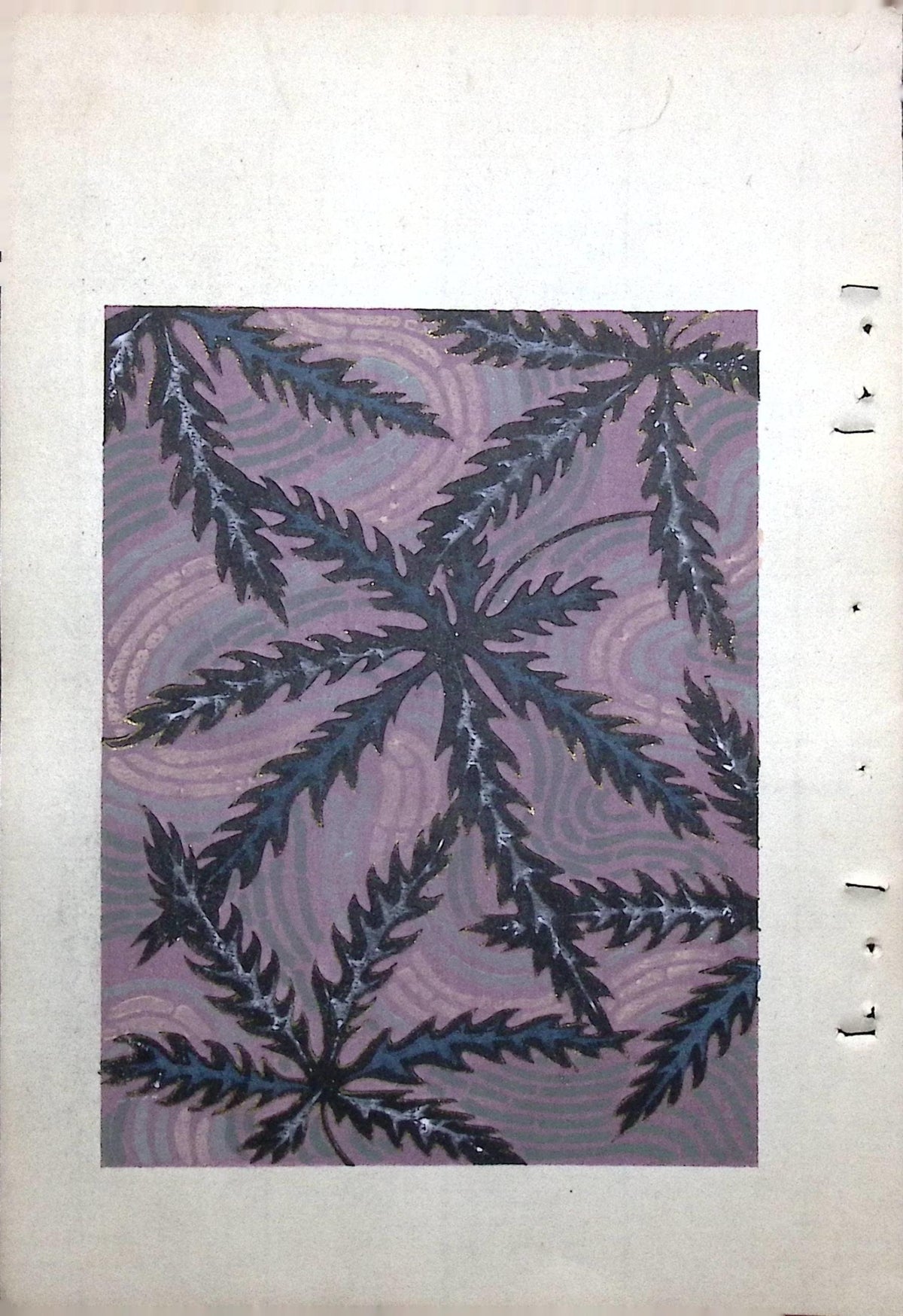 Japanese Antique Original Woodcut Print, Around 1900, Bijutsukai 8