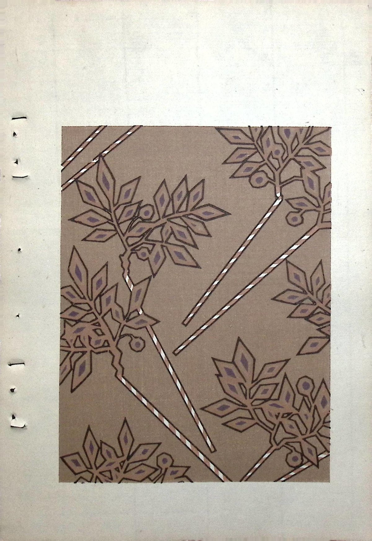 Japanese Antique Original Woodcut Print, Around 1900, Bijutsukai 8
