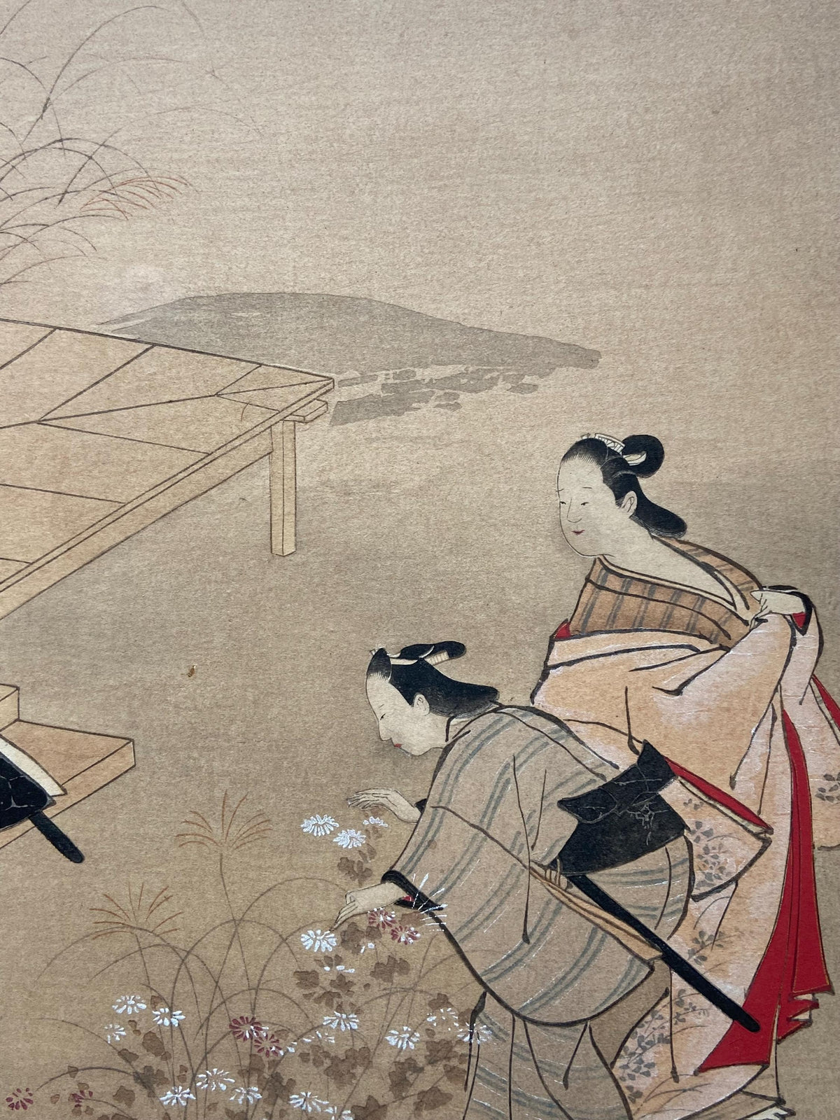 1906, Ukiyoe-ha-gashu, Japanese Ukiyoe, woodblock print, Hinaya Ryuho