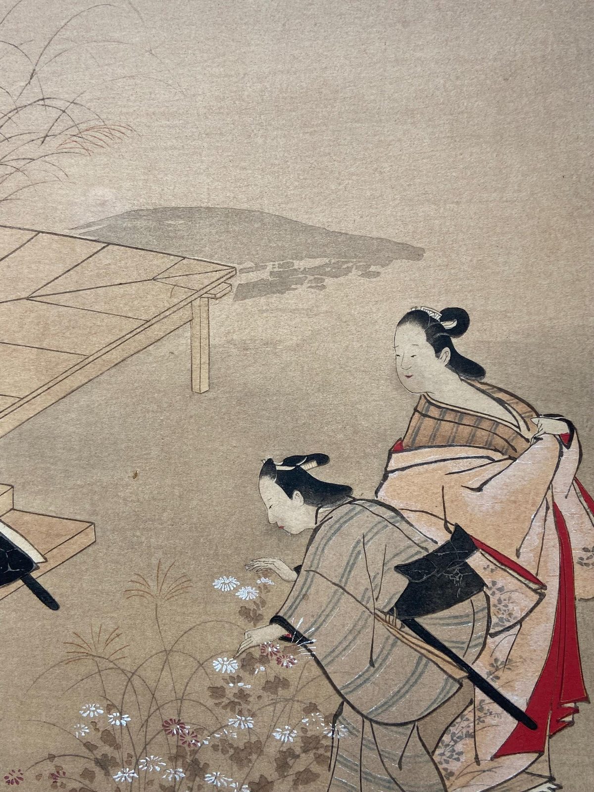 1906, Ukiyoe-ha-gashu, Japanese Ukiyoe, woodblock print, Hinaya Ryuho