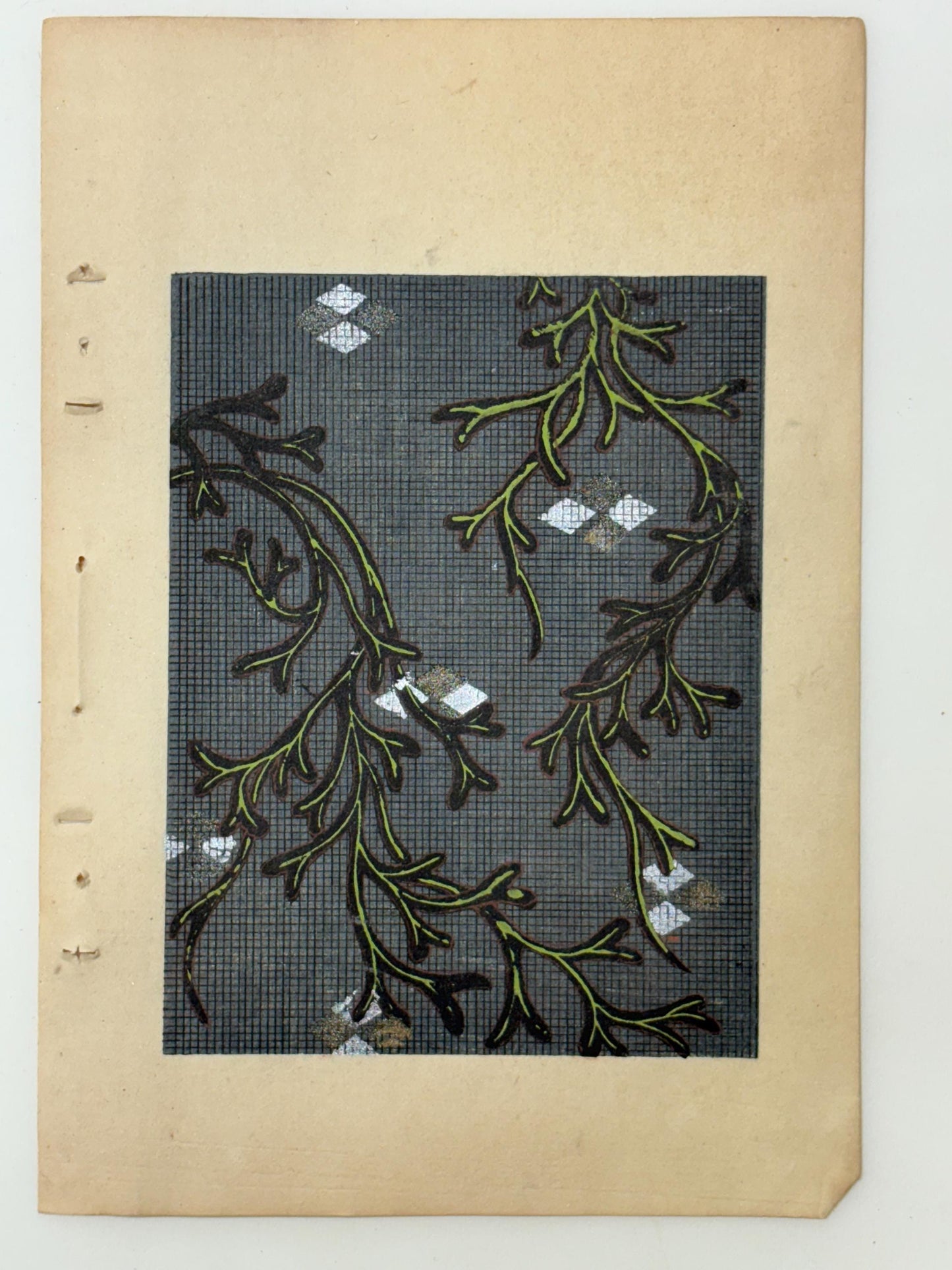 Japanese woodblock print, Around 1900, Shin-Bijutsukai 9