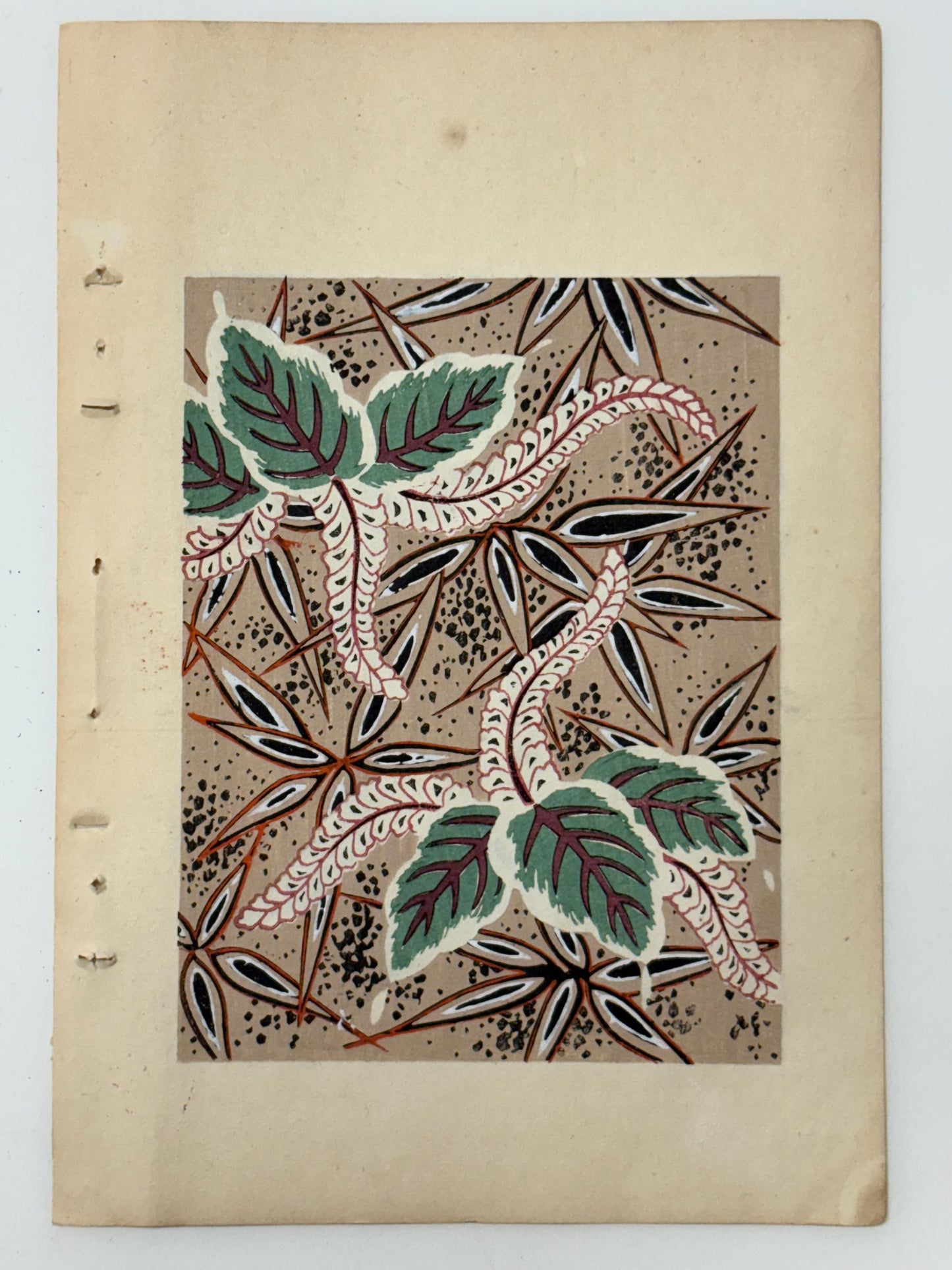 JJapanese woodblock print, Around 1900, Shin-Bijutsukai 9