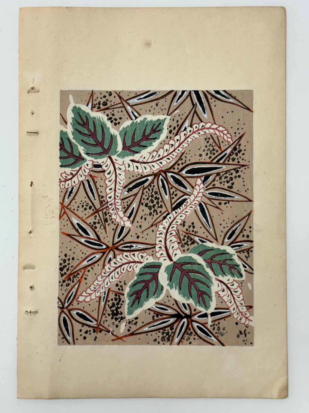 JJapanese woodblock print, Around 1900, Shin-Bijutsukai 9
