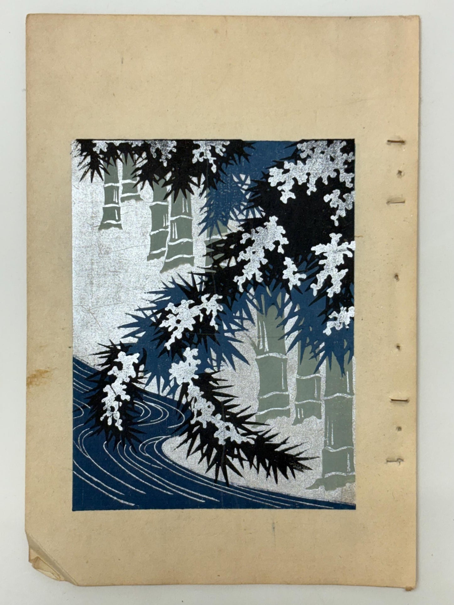 Japanese woodblock print, Around 1900, Shin-Bijutsukai 9