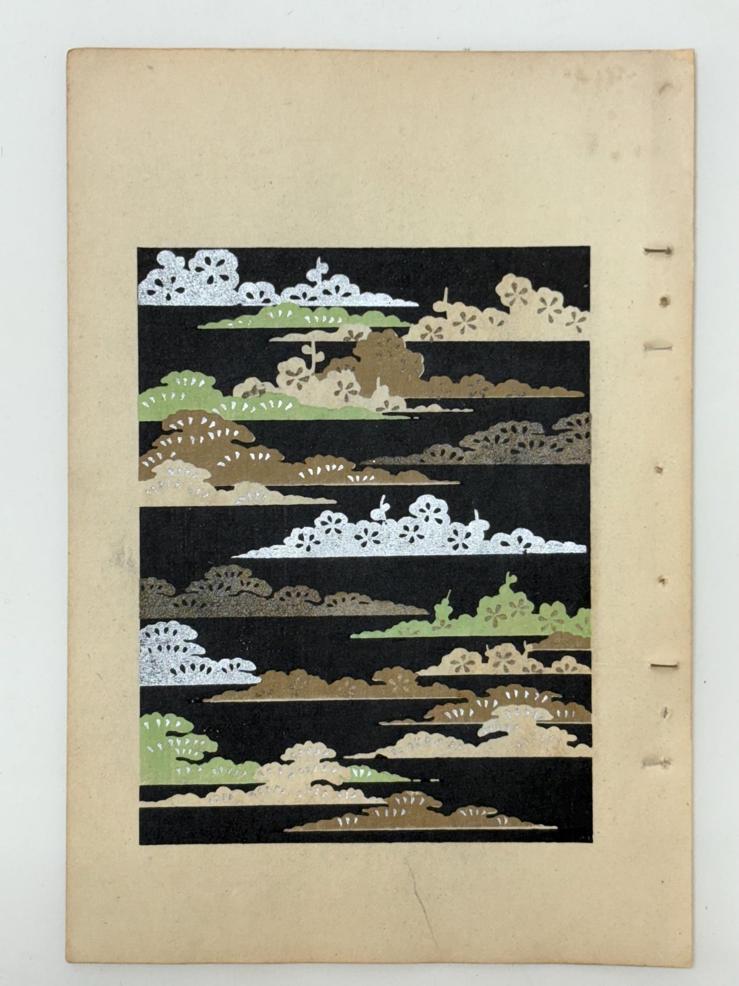 Japanese woodblock print, Around 1900, Shin-Bijutsukai 9