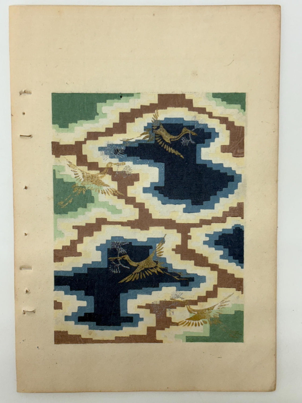 Japanese woodblock print, Around 1900, Shin-Bijutsukai 9