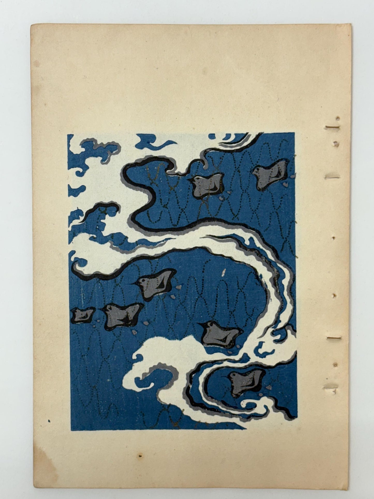 Japanese woodblock print, Around 1900, Shin-Bijutsukai 9