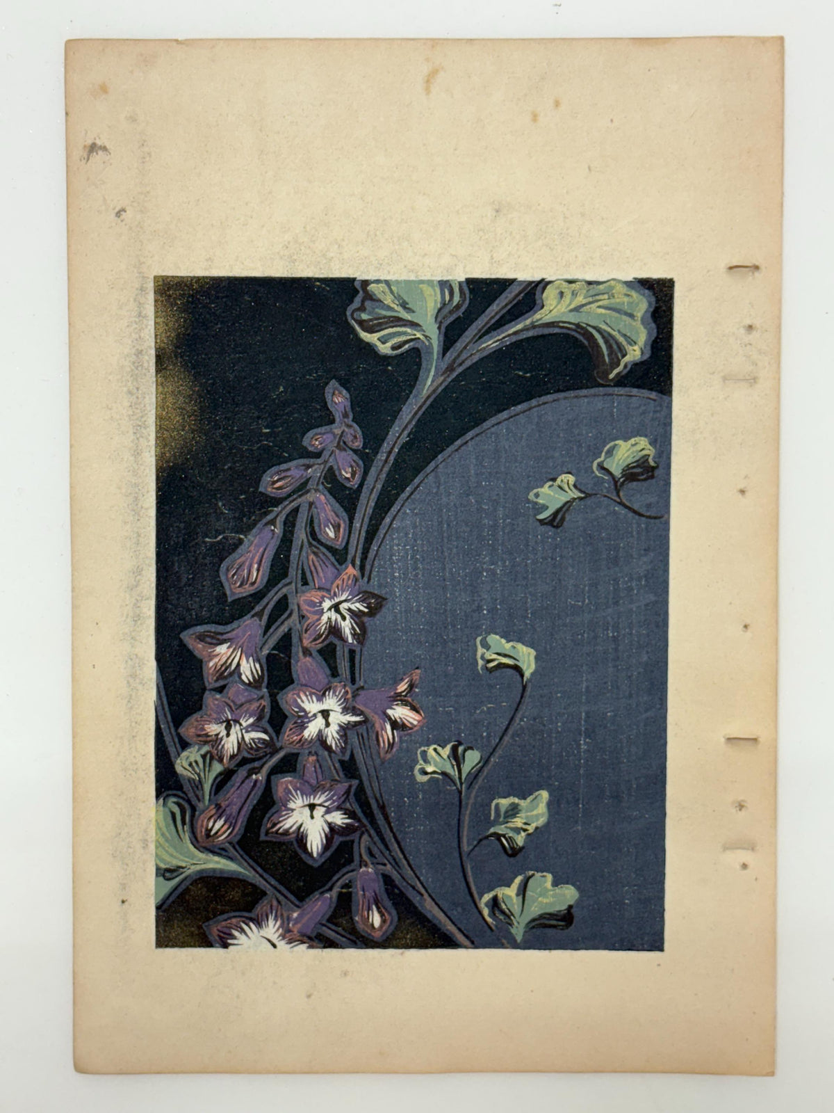 Japanese woodblock print, Around 1900, Shin-Bijutsukai 10