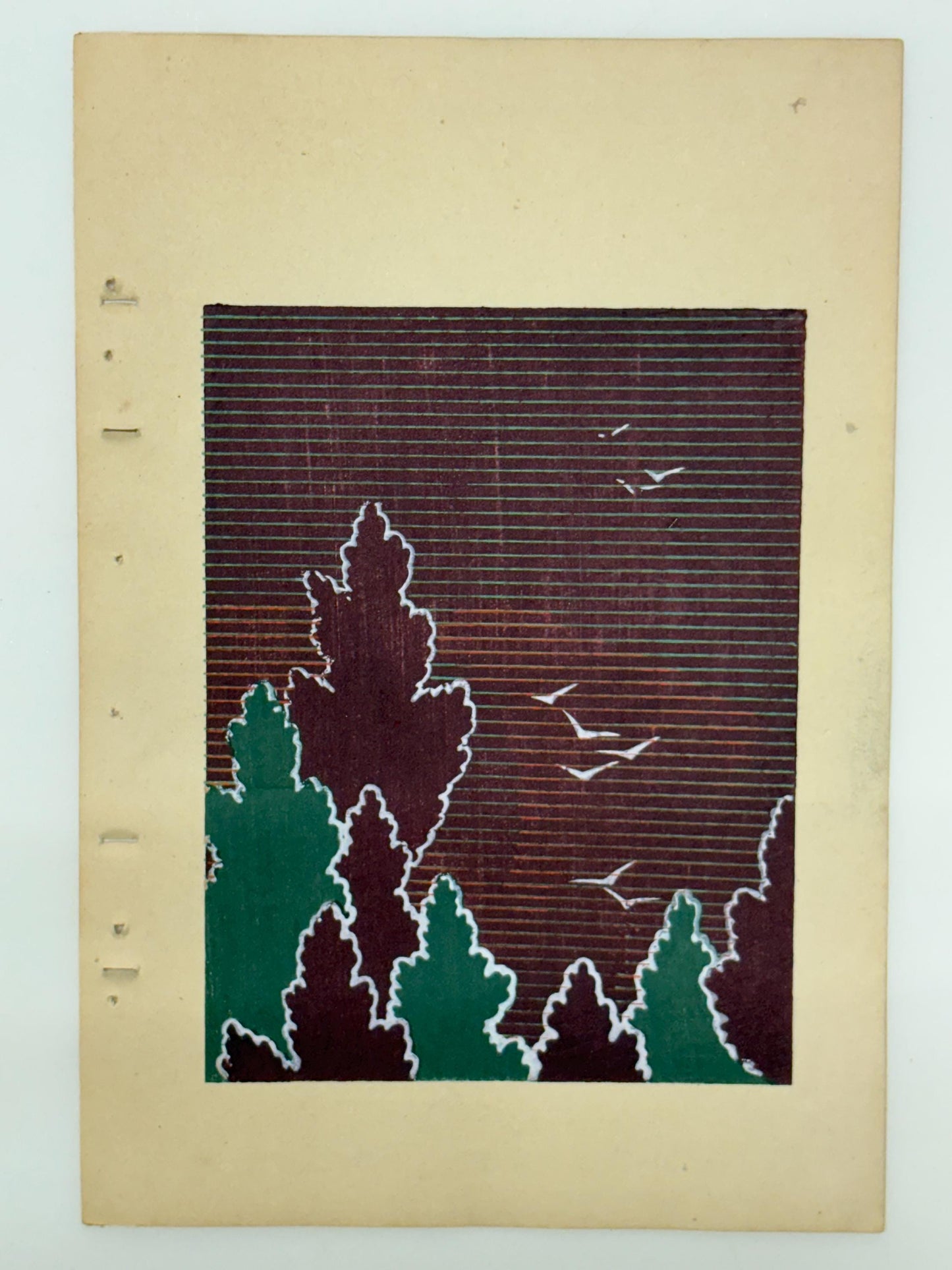 Japanese woodblock print, Around 1900, Shin-Bijutsukai 10