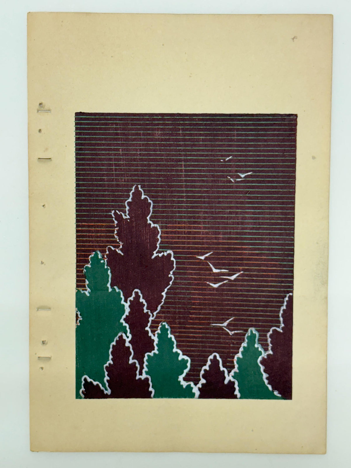 Japanese woodblock print, Around 1900, Shin-Bijutsukai 10