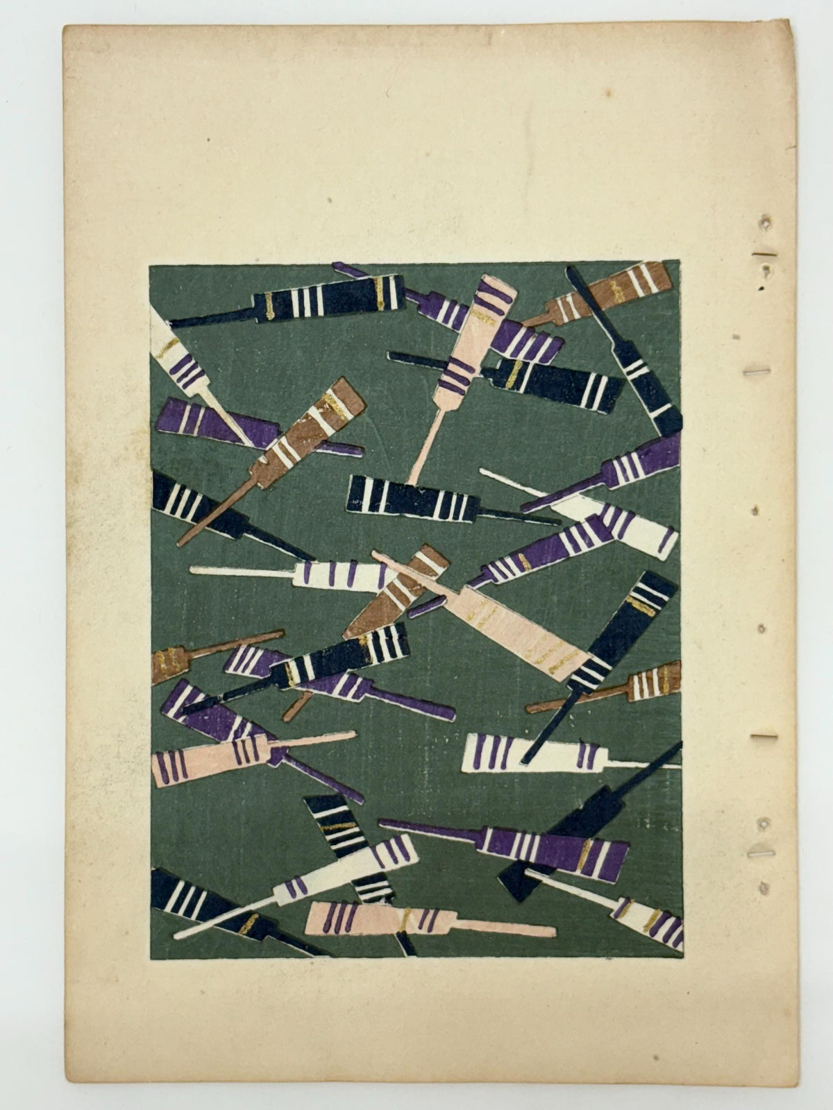 Japanese woodblock print, Around 1900, Shin-Bijutsukai 11