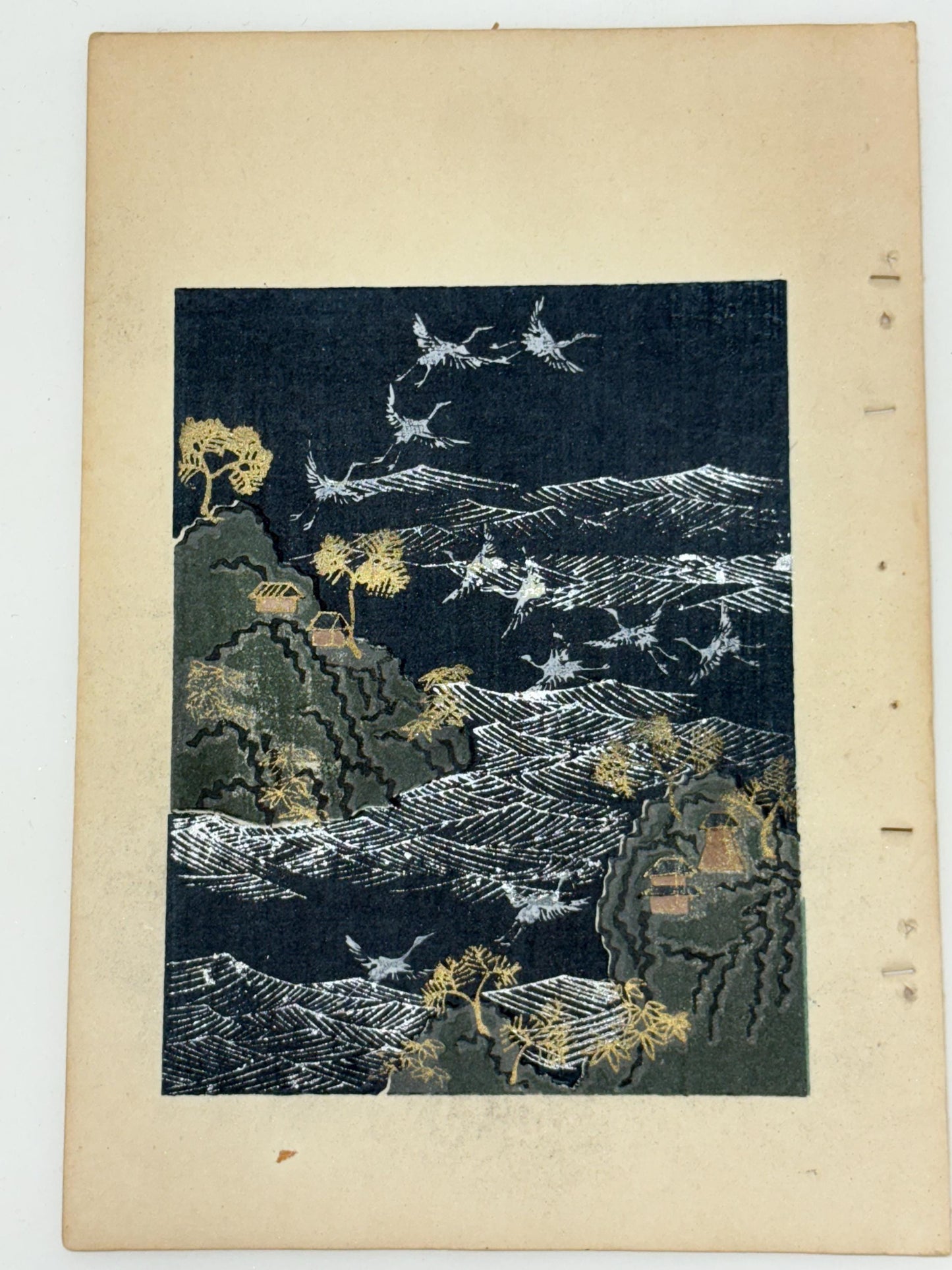 Japanese woodblock print, Around 1900, Shin-Bijutsukai 11