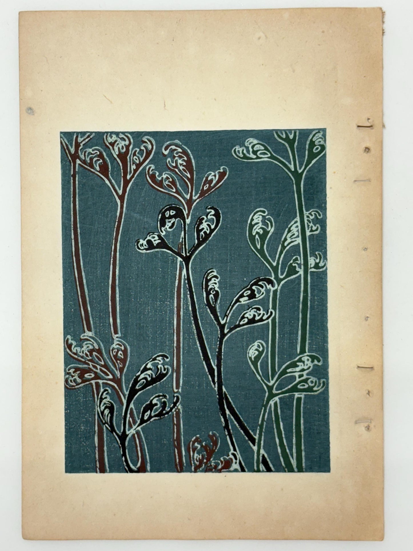 Japanese woodblock print, Around 1900, Shin-Bijutsukai 12
