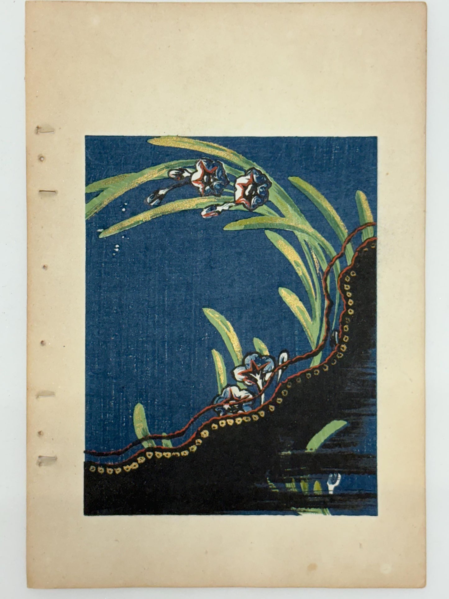 Japanese woodblock print, Around 1900, Shin-Bijutsukai 12