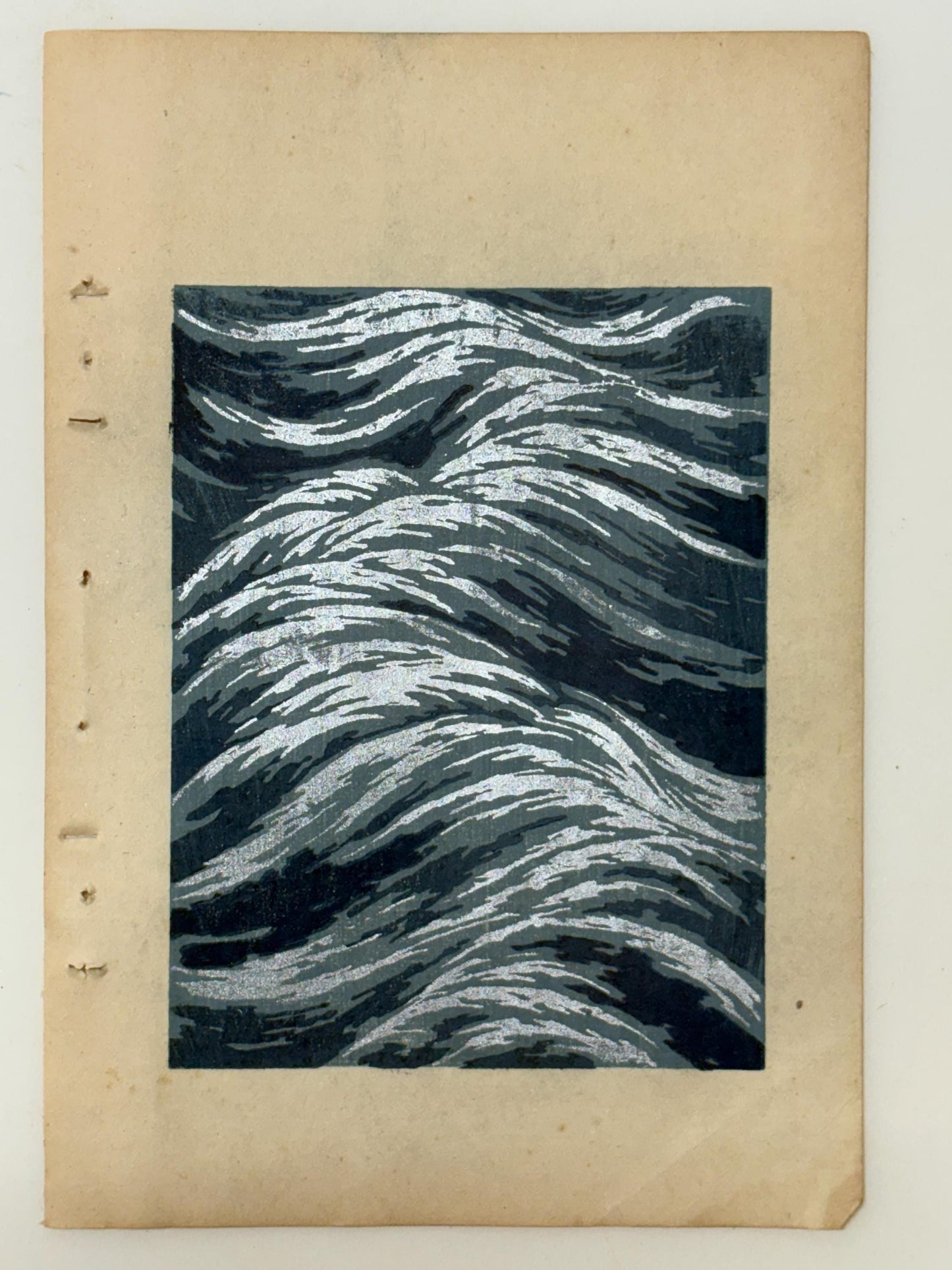 Japanese woodblock print, Around 1900, Shin-Bijutsukai 9