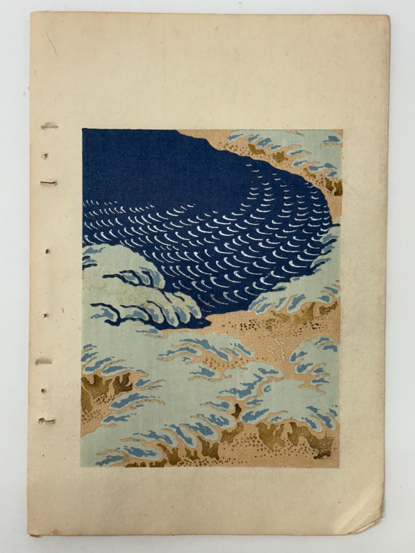 Japanese woodblock print, Around 1900, Shin-Bijutsukai 9