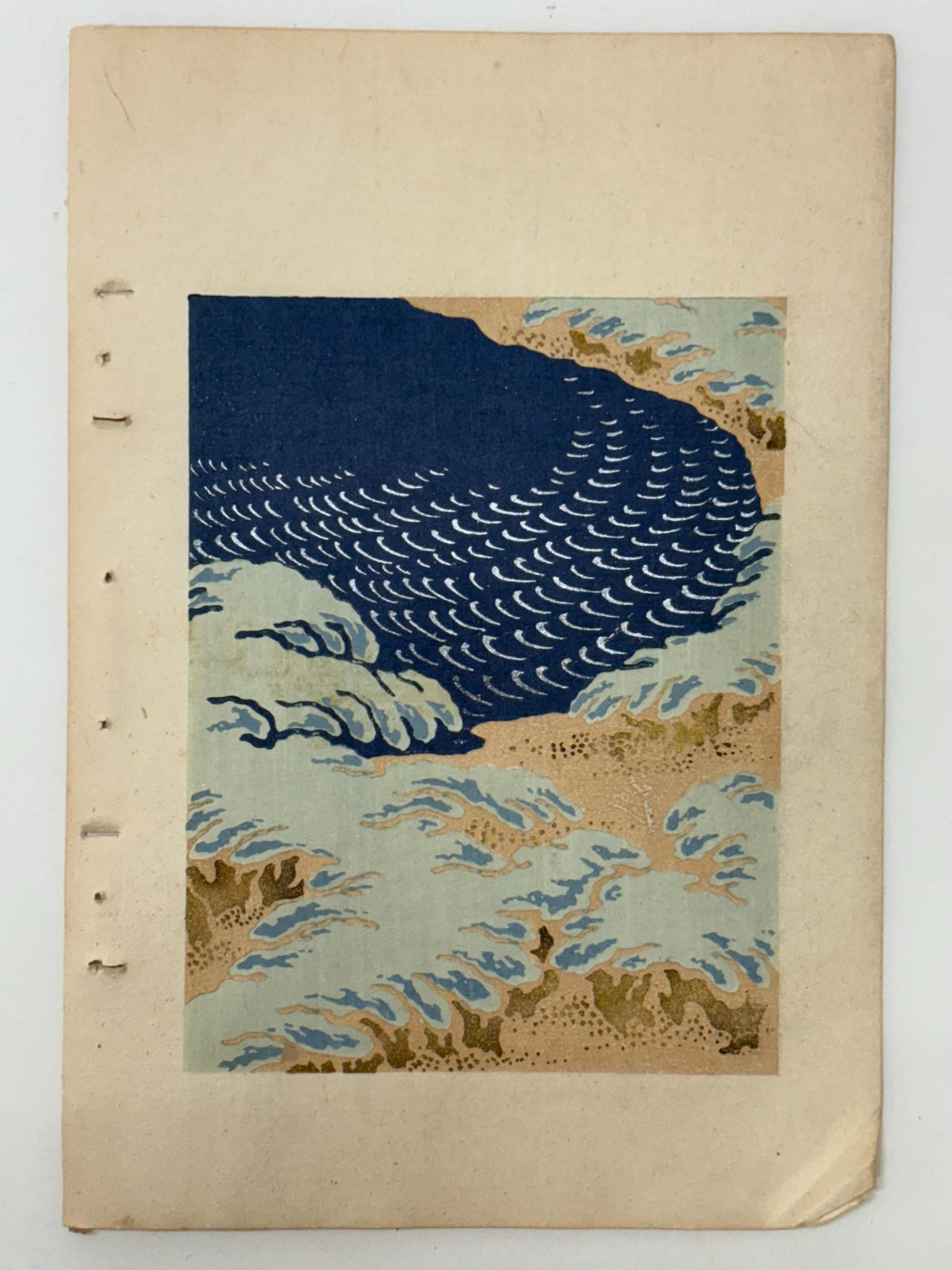 Japanese woodblock print, Around 1900, Shin-Bijutsukai 9