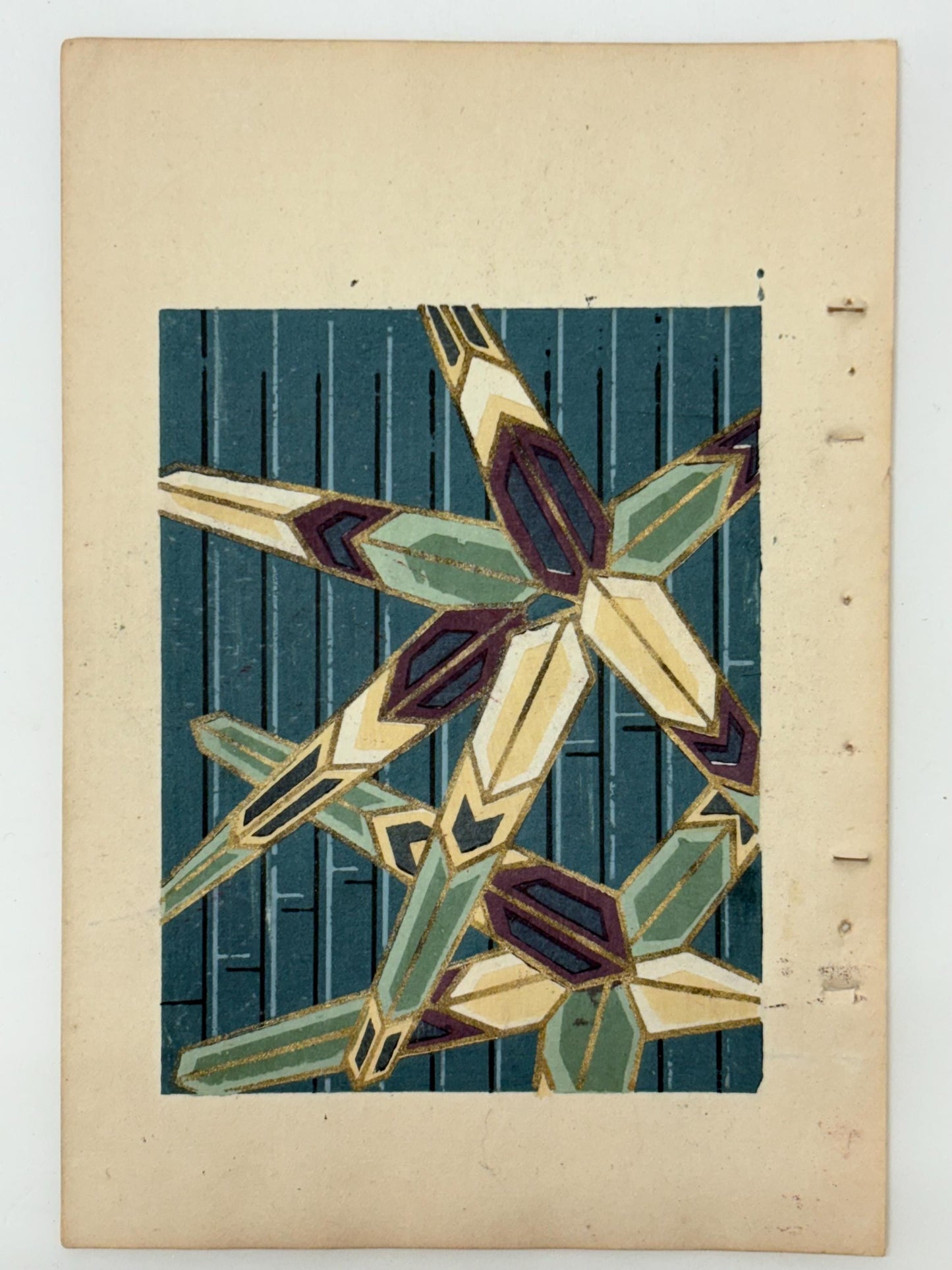 Japanese woodblock print, Around 1900, Shin-Bijutsukai 9