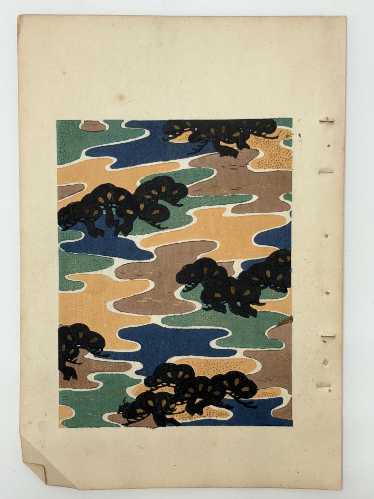 Japanese woodblock print, Around 1900, Shin-Bijutsukai 9