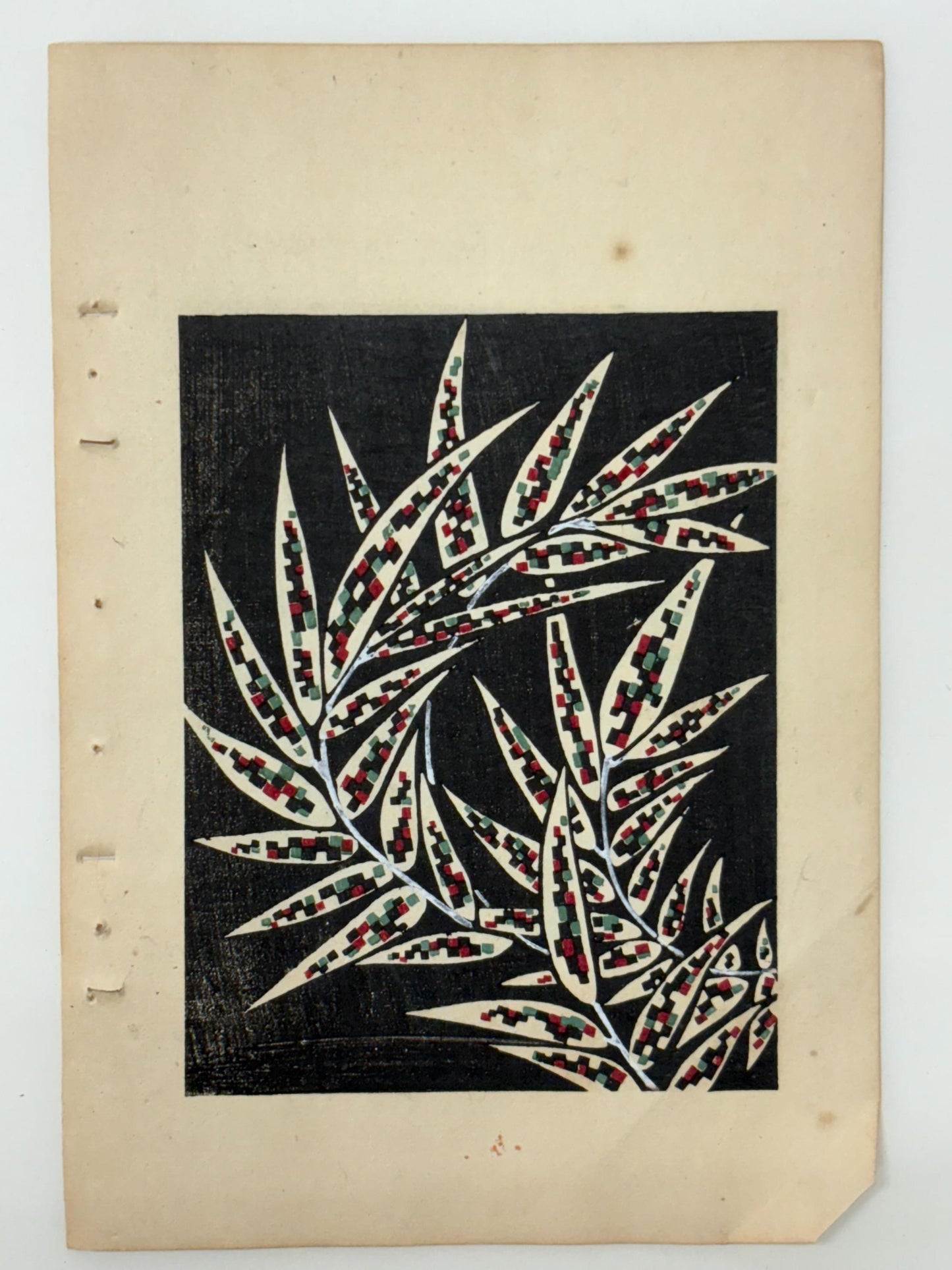 Japanese woodblock print, Around 1900, Shin-Bijutsukai 9
