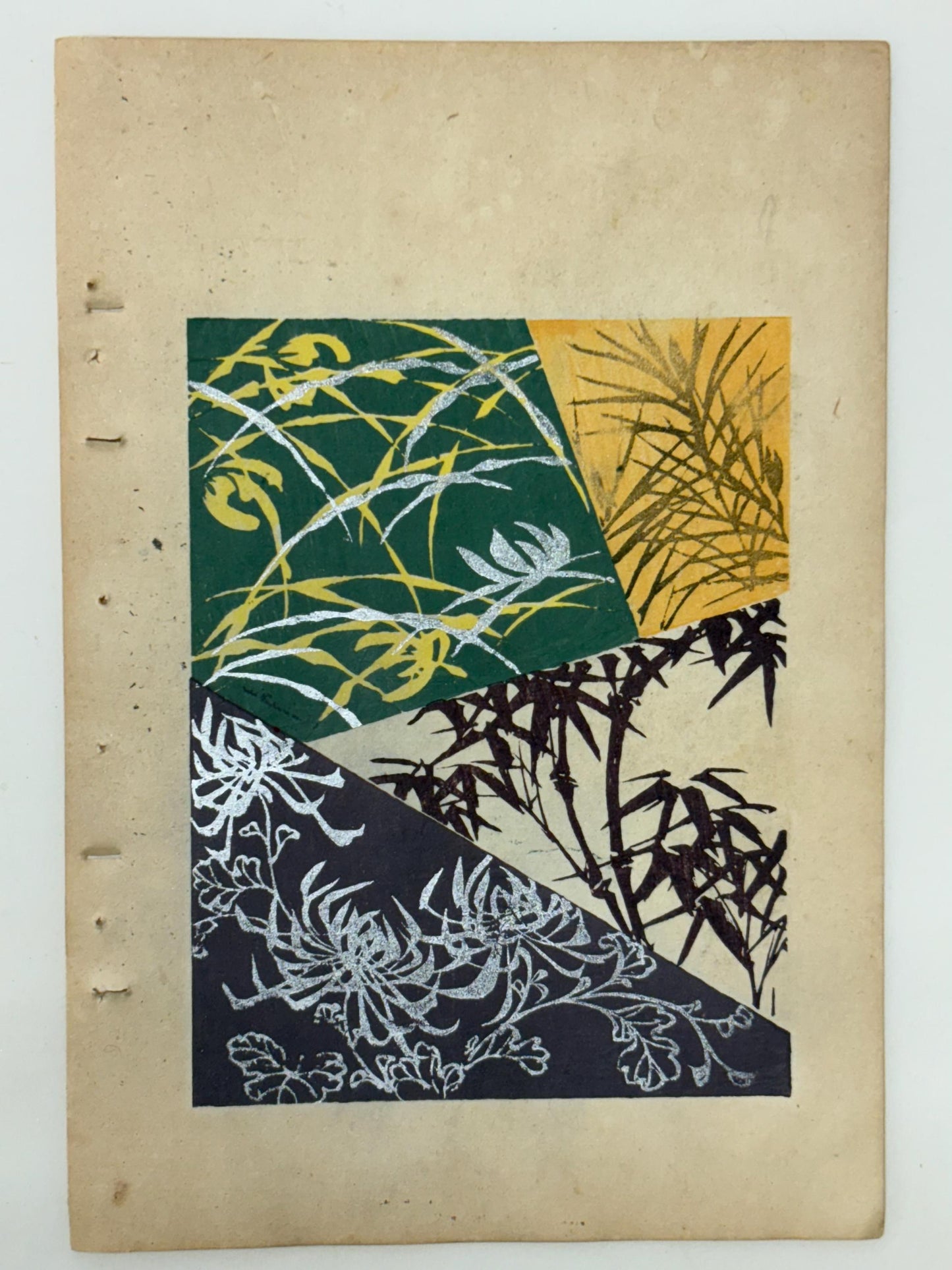 Japanese woodblock print, Around 1900, Shin-Bijutsukai 9