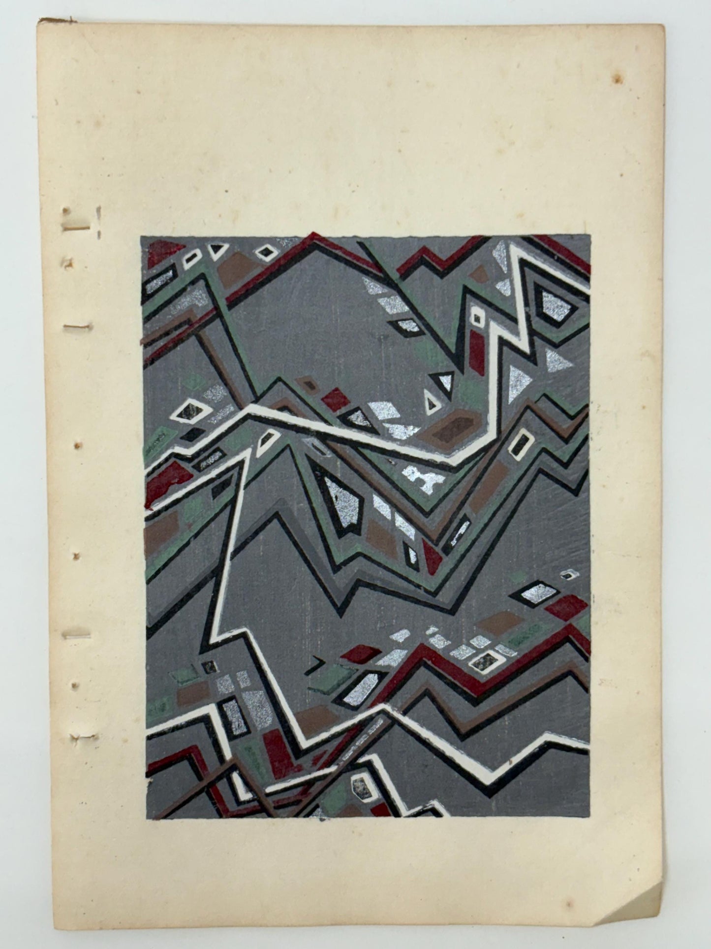Japanese woodblock print, Around 1900, Shin-Bijutsukai 9
