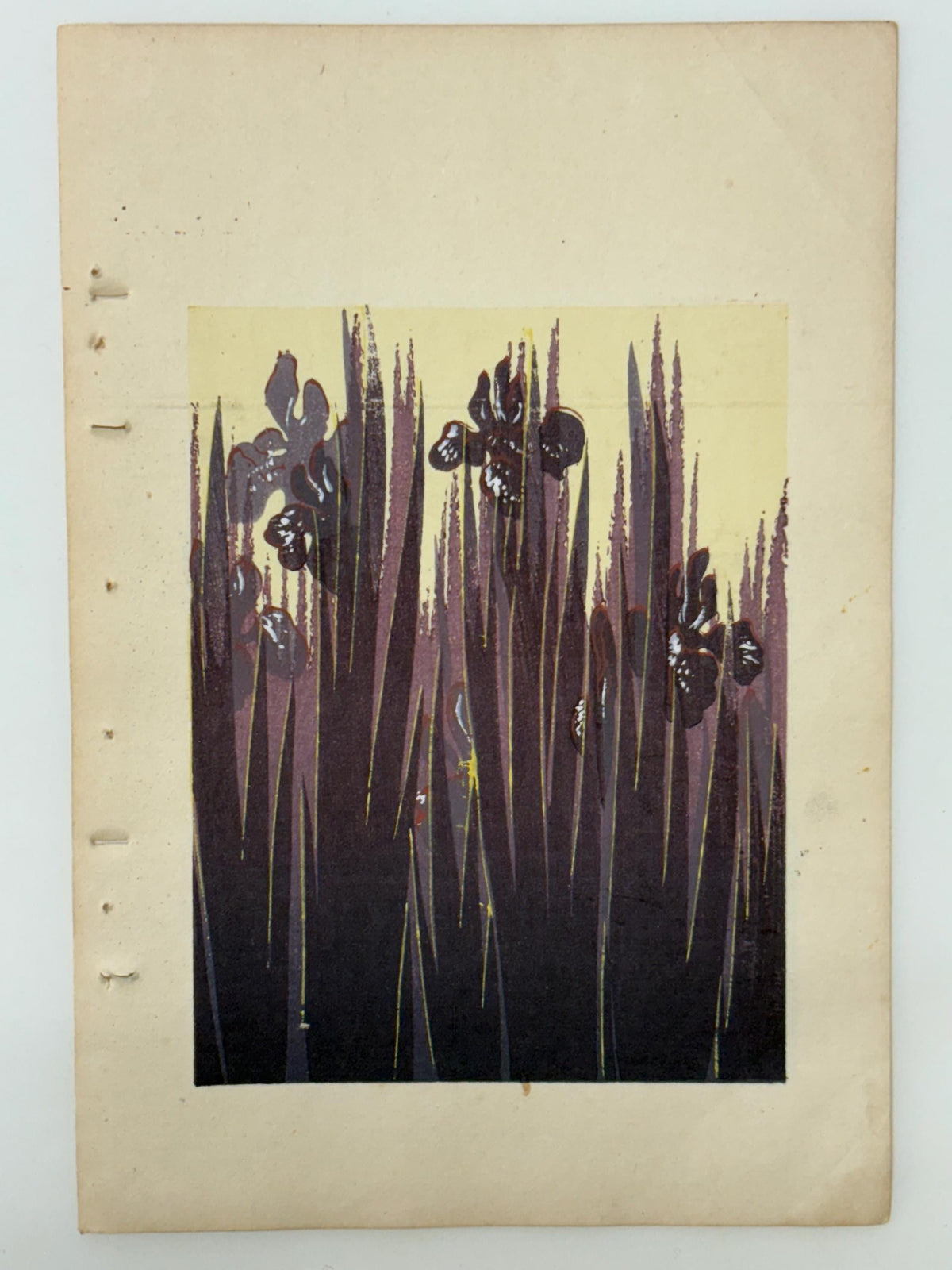 Japanese woodblock print, Around 1900, Shin-Bijutsukai 9