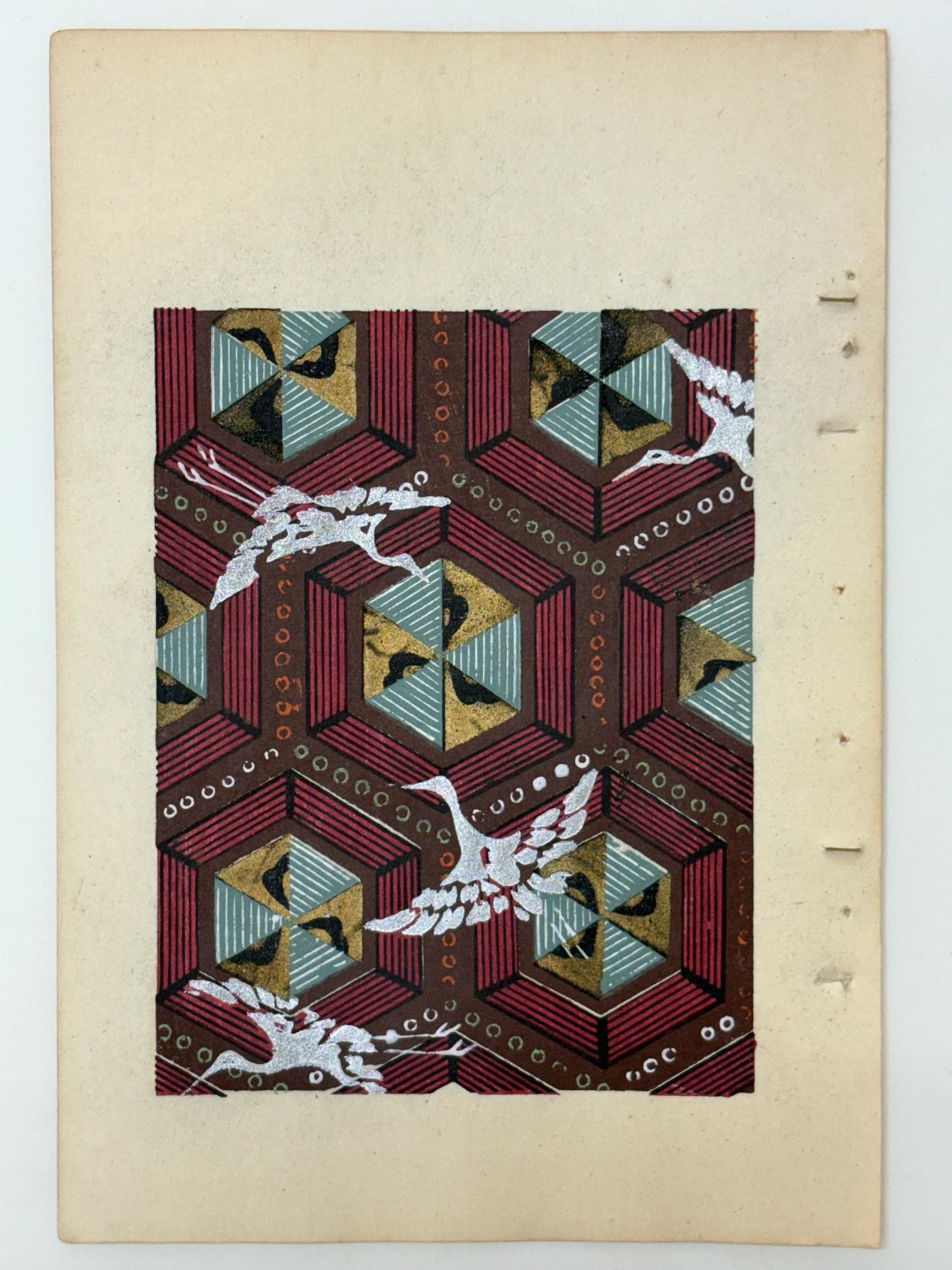 Japanese woodblock print, Around 1900, Shin-Bijutsukai 9