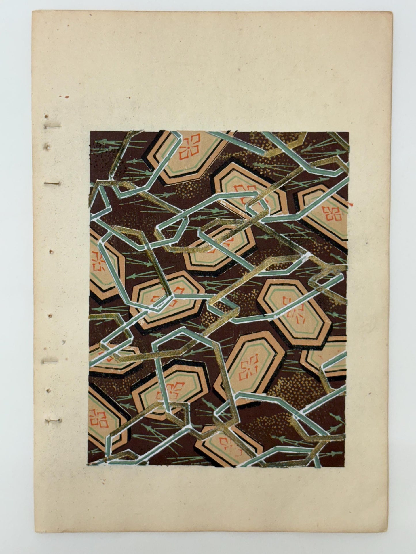 Japanese woodblock print, Around 1900, Shin-Bijutsukai 9