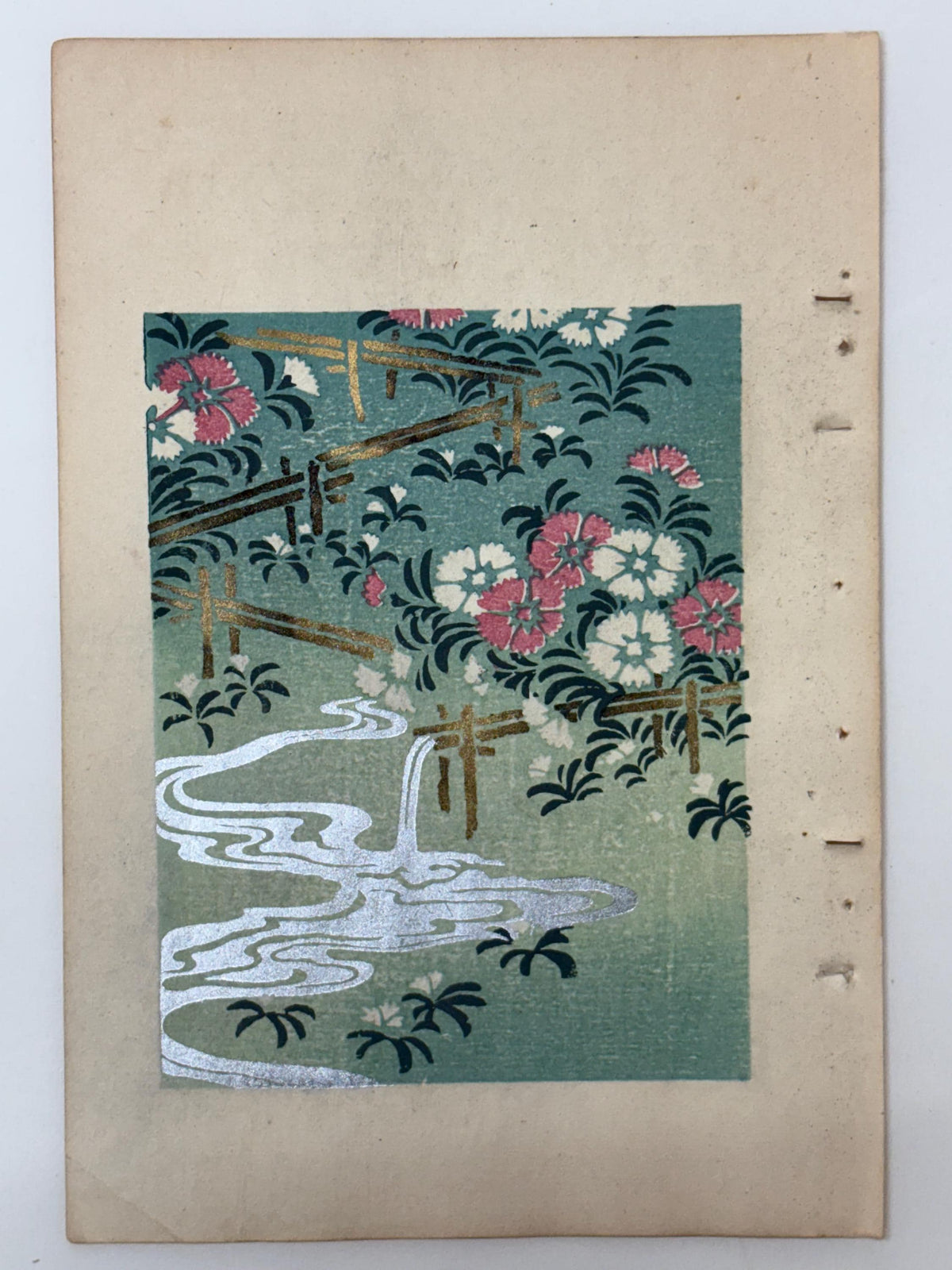 Japanese woodblock print, Around 1900, Shin-Bijutsukai 9
