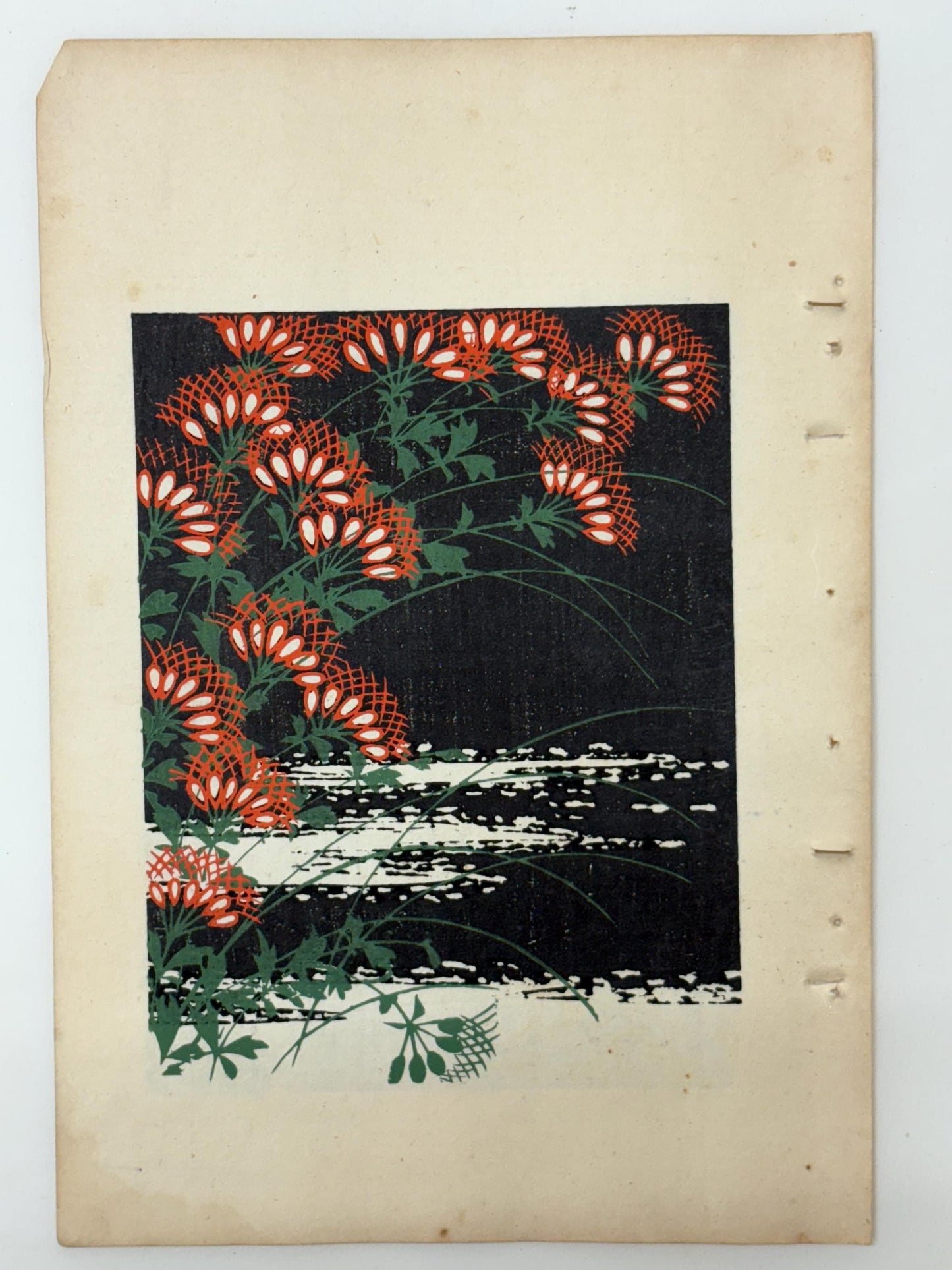 Japanese woodblock print, Around 1900, Shin-Bijutsukai 9