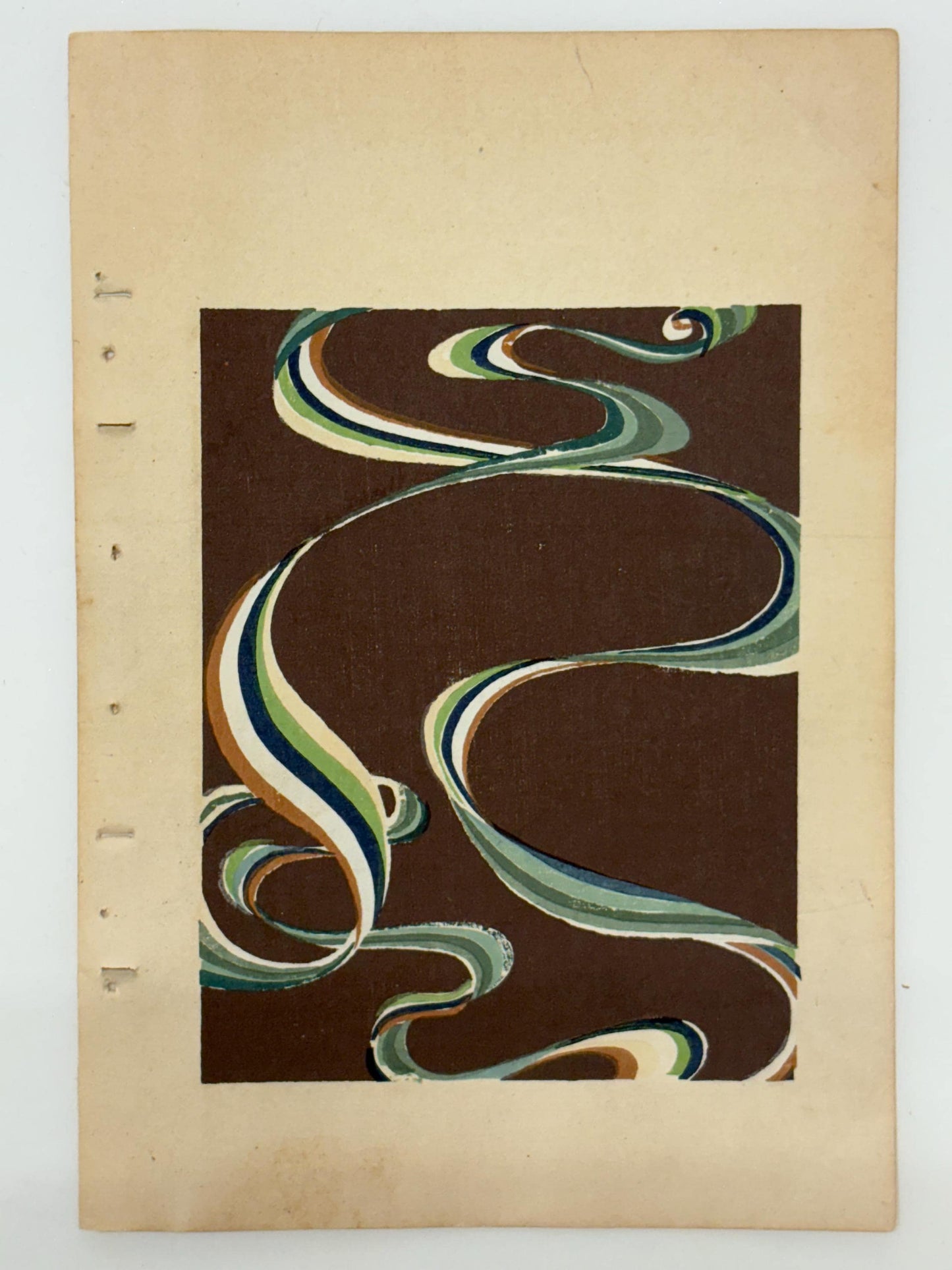 Japanese woodblock print, Around 1900, Shin-Bijutsukai 10