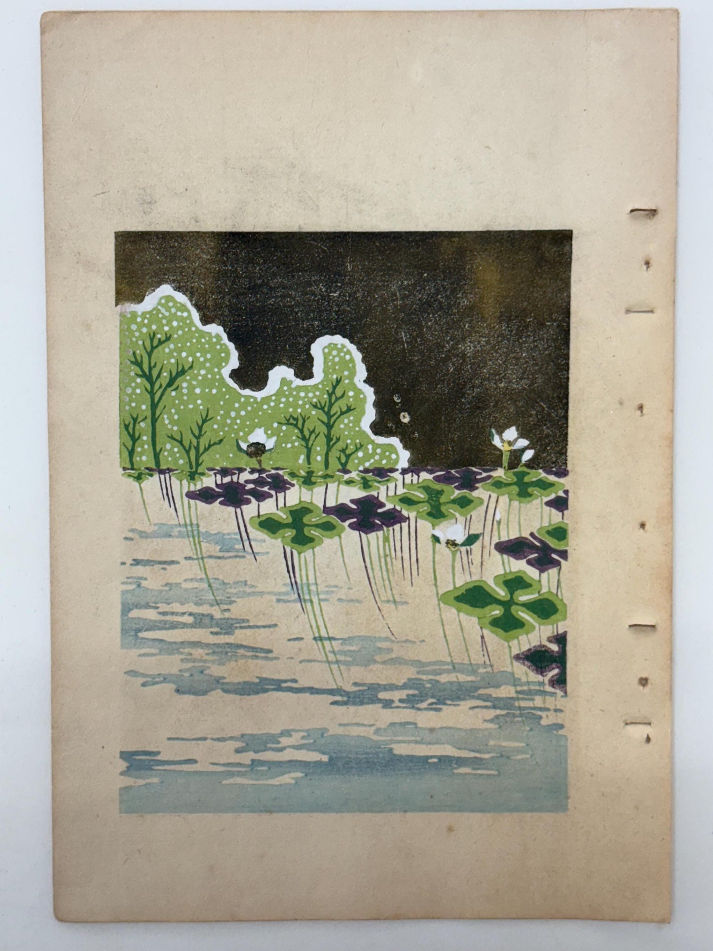 Japanese woodblock print, Around 1900, Shin-Bijutsukai 10